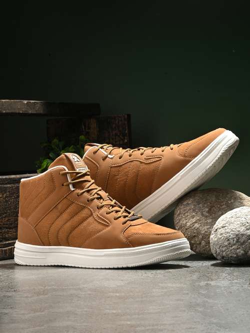 men tan lace up shoe - 22020544 -  Standard Image - 0