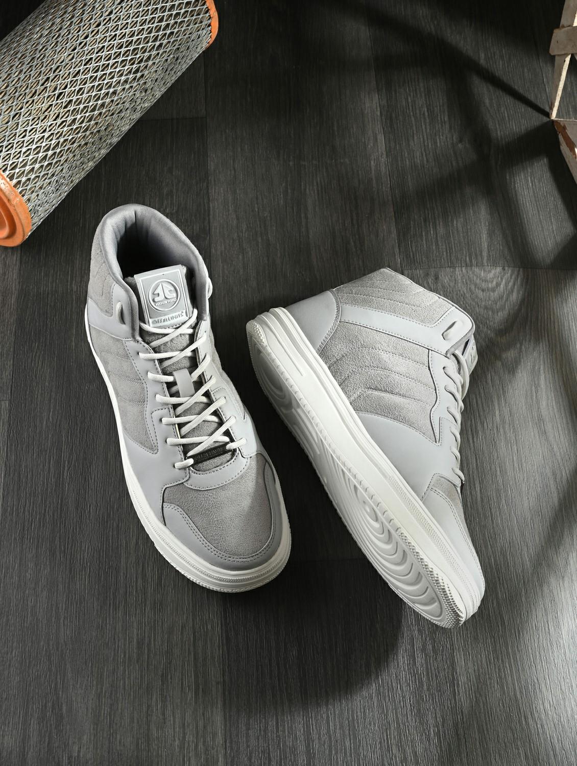 men grey lace up shoe