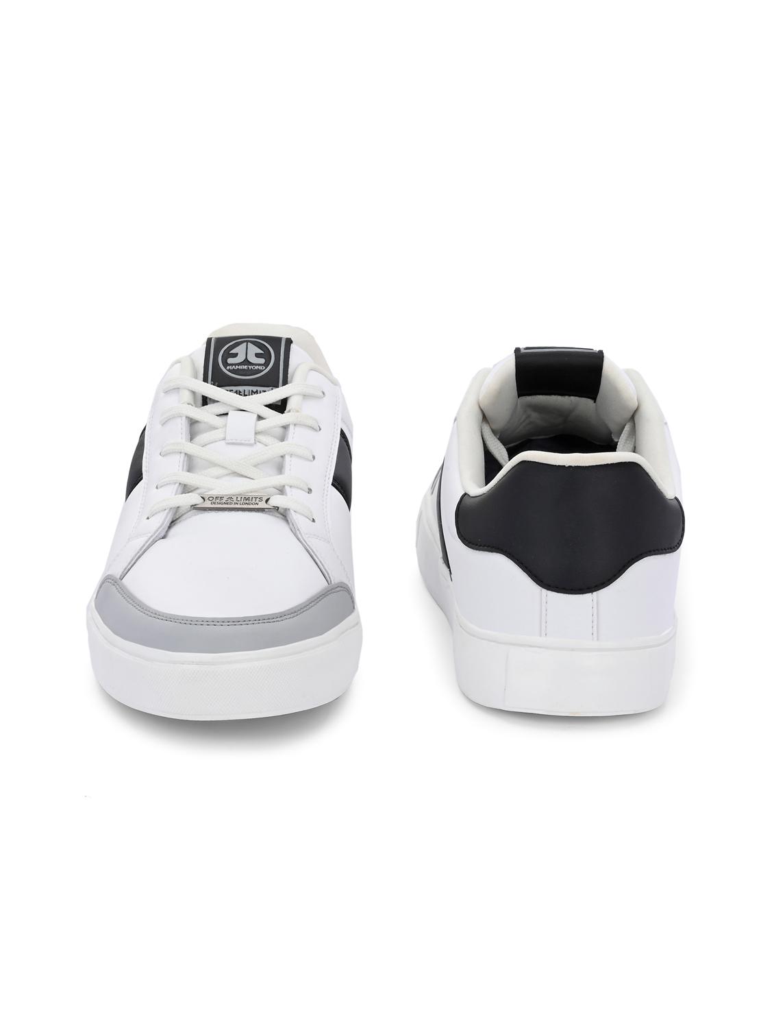men white lace up sneaker - 22020554 - Standard Image - 3