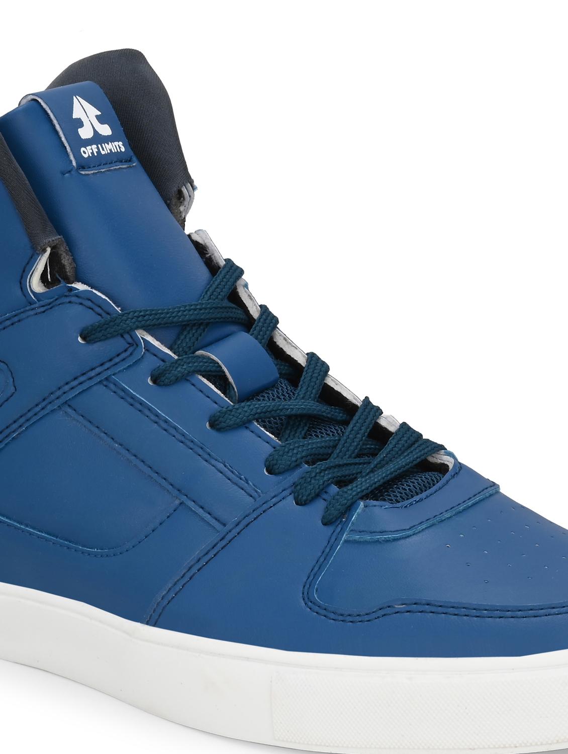 men high ankle green lace up sneaker - 22020559 - Standard Image - 5