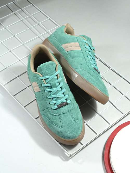 men solid ai aqua lace up sneaker - 22020569 -  Standard Image - 0