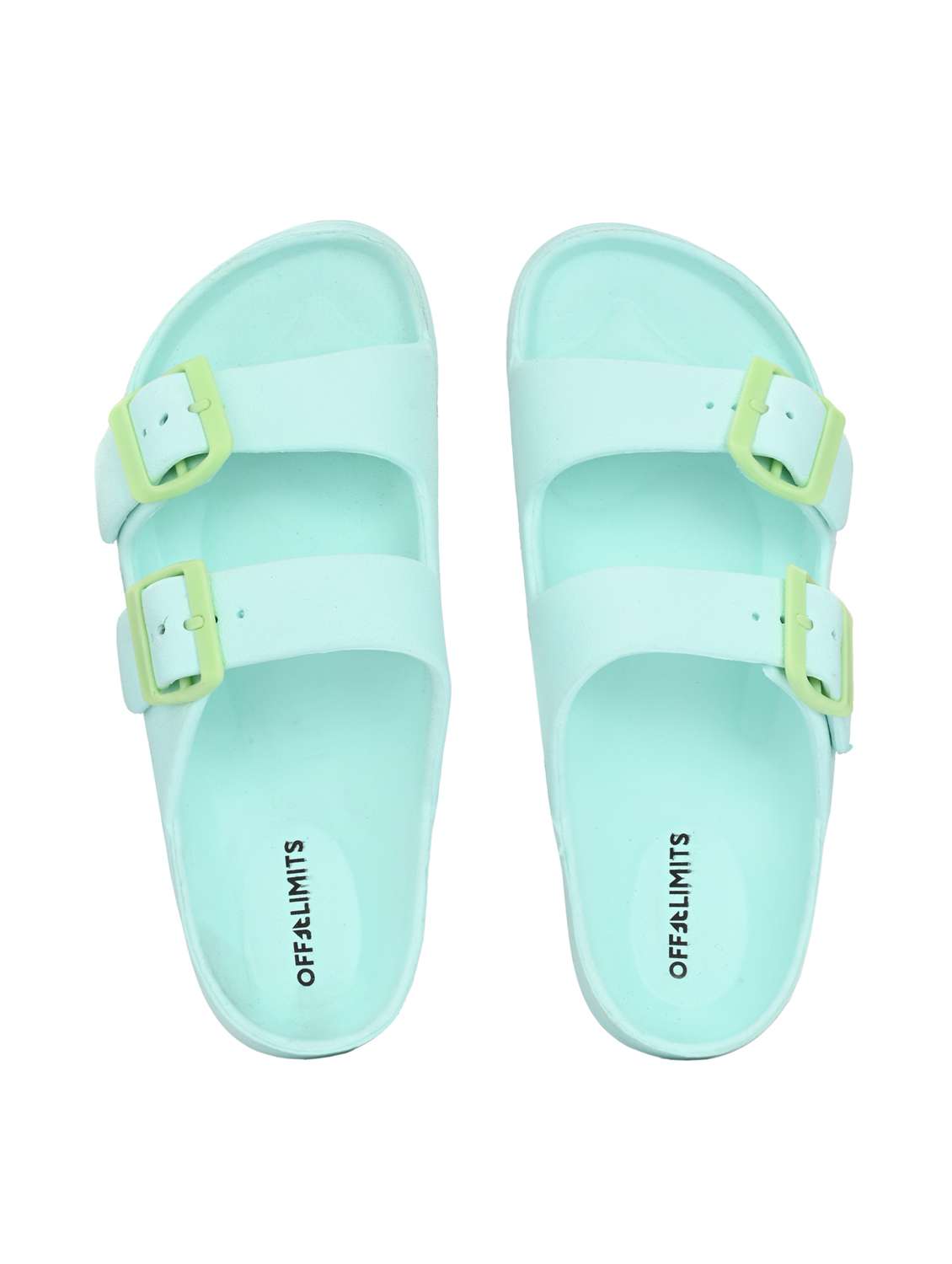 women solid slip on slides  - 22020587 -  Standard Image - 3