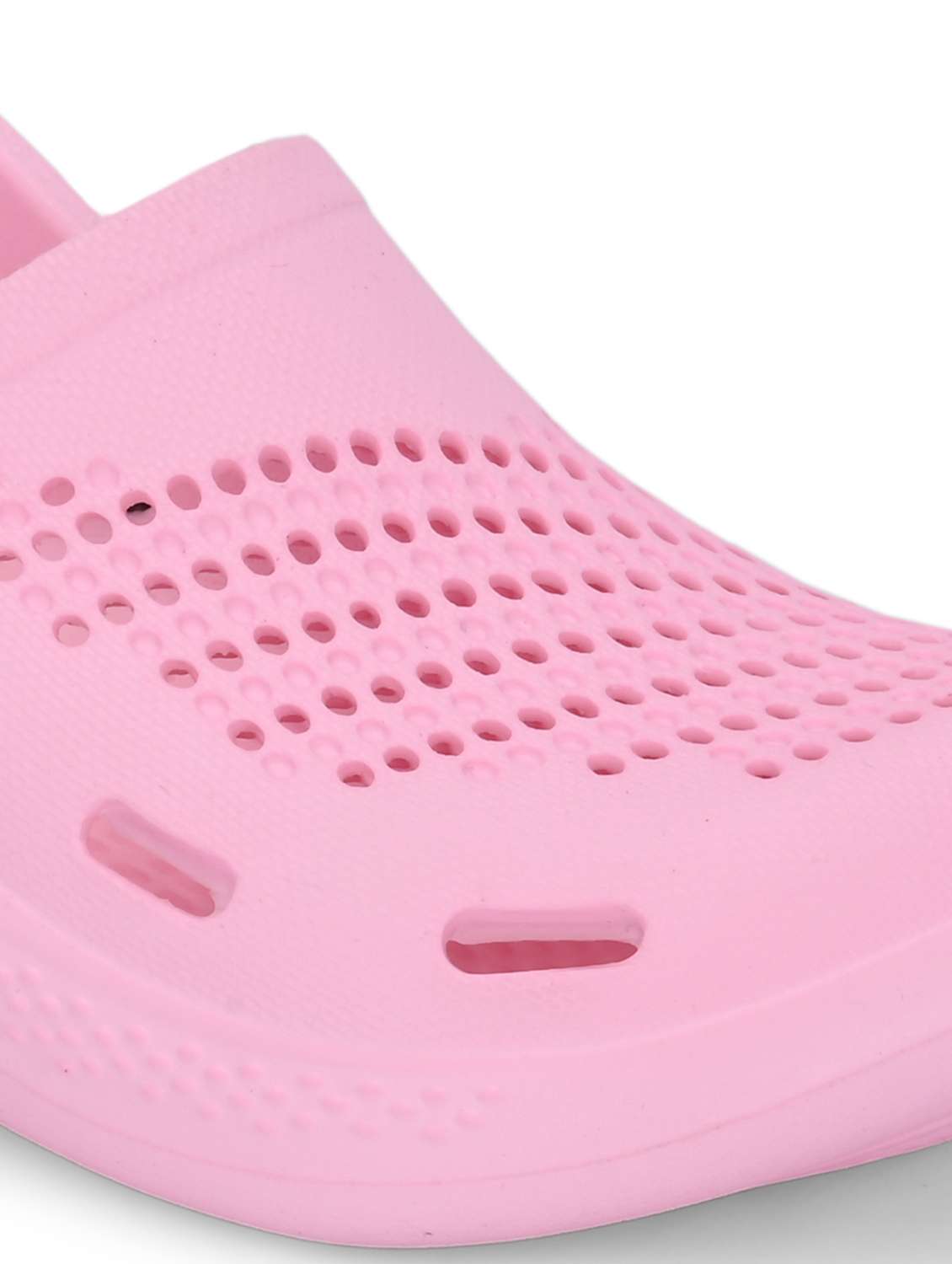 women pink solid clogs - 22020590 -  Standard Image - 5