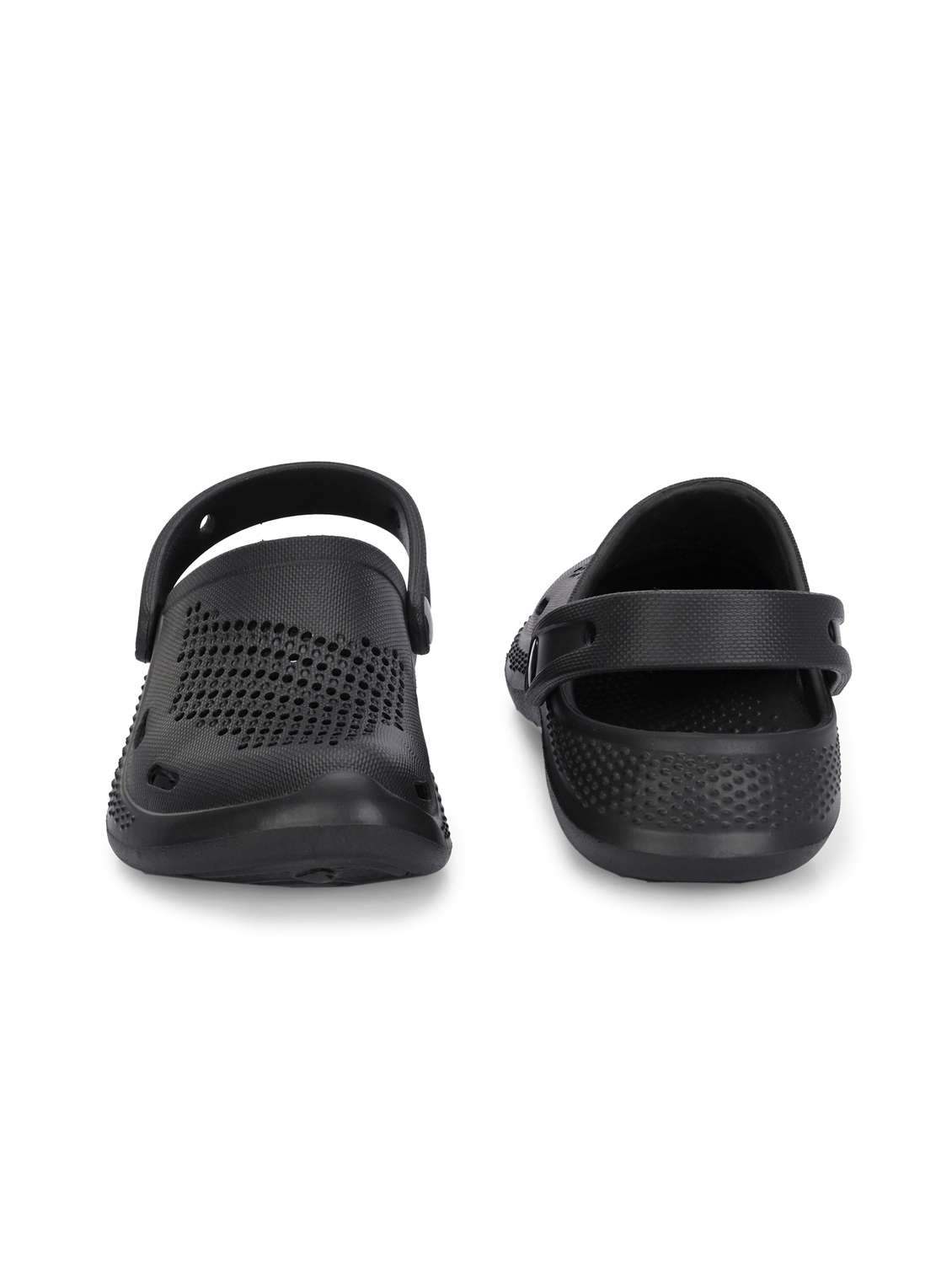 women black solid clogs - 22020591 -  Standard Image - 3