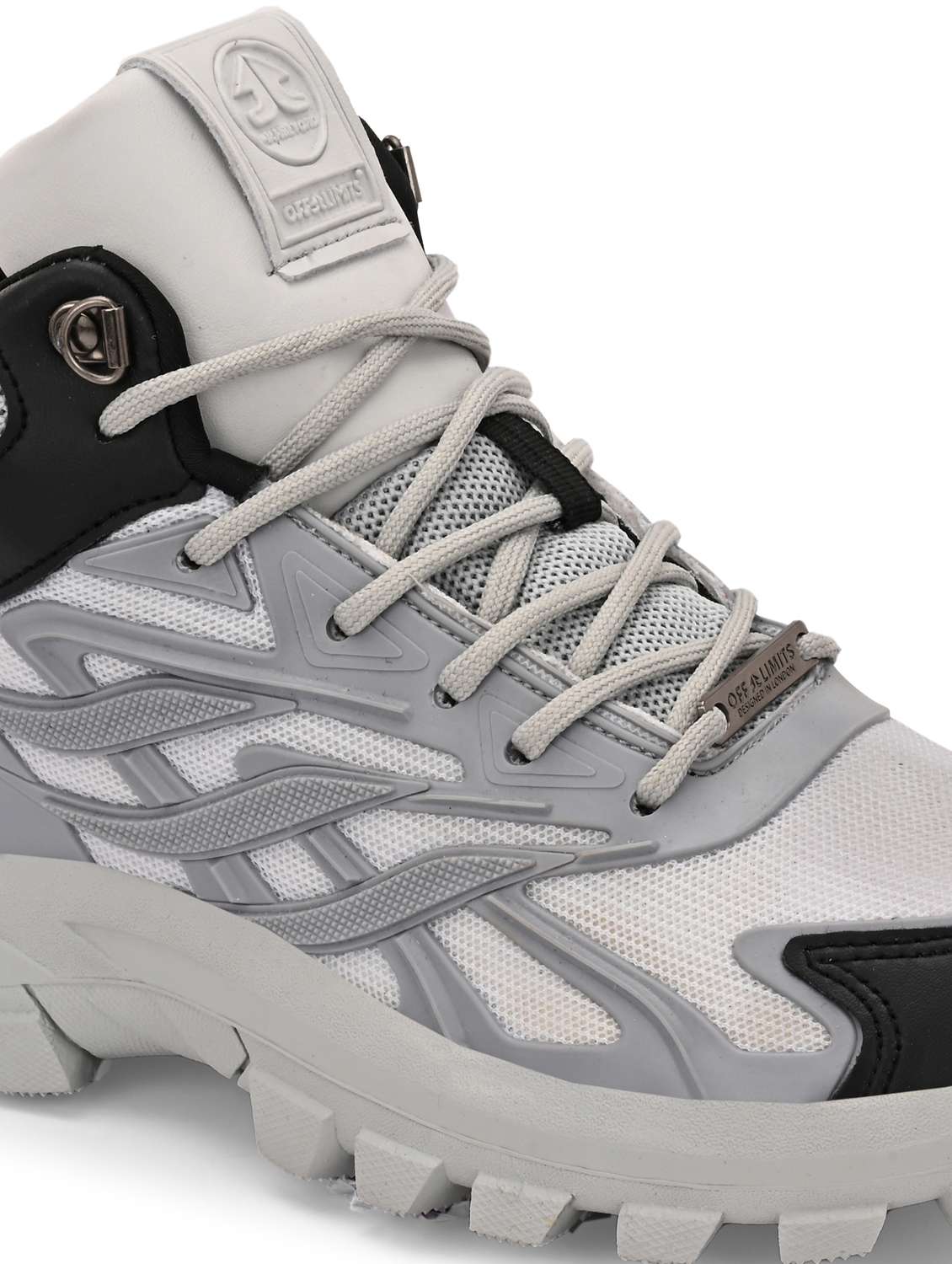 men solid grey sport shoe - 22020597 - Standard Image - 5