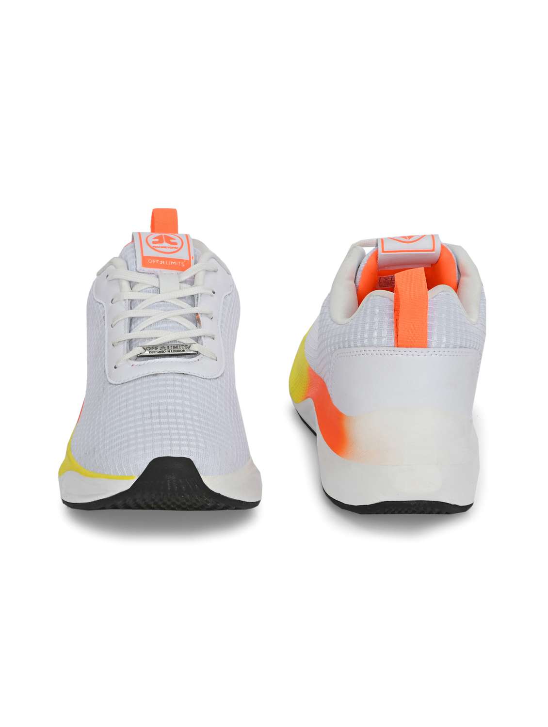 men solid white sport shoe - 22020600 - Standard Image - 3