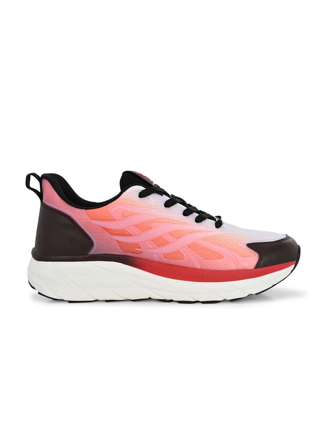 men pink lace up sport shoe - 22020612 -  Standard Image - 3