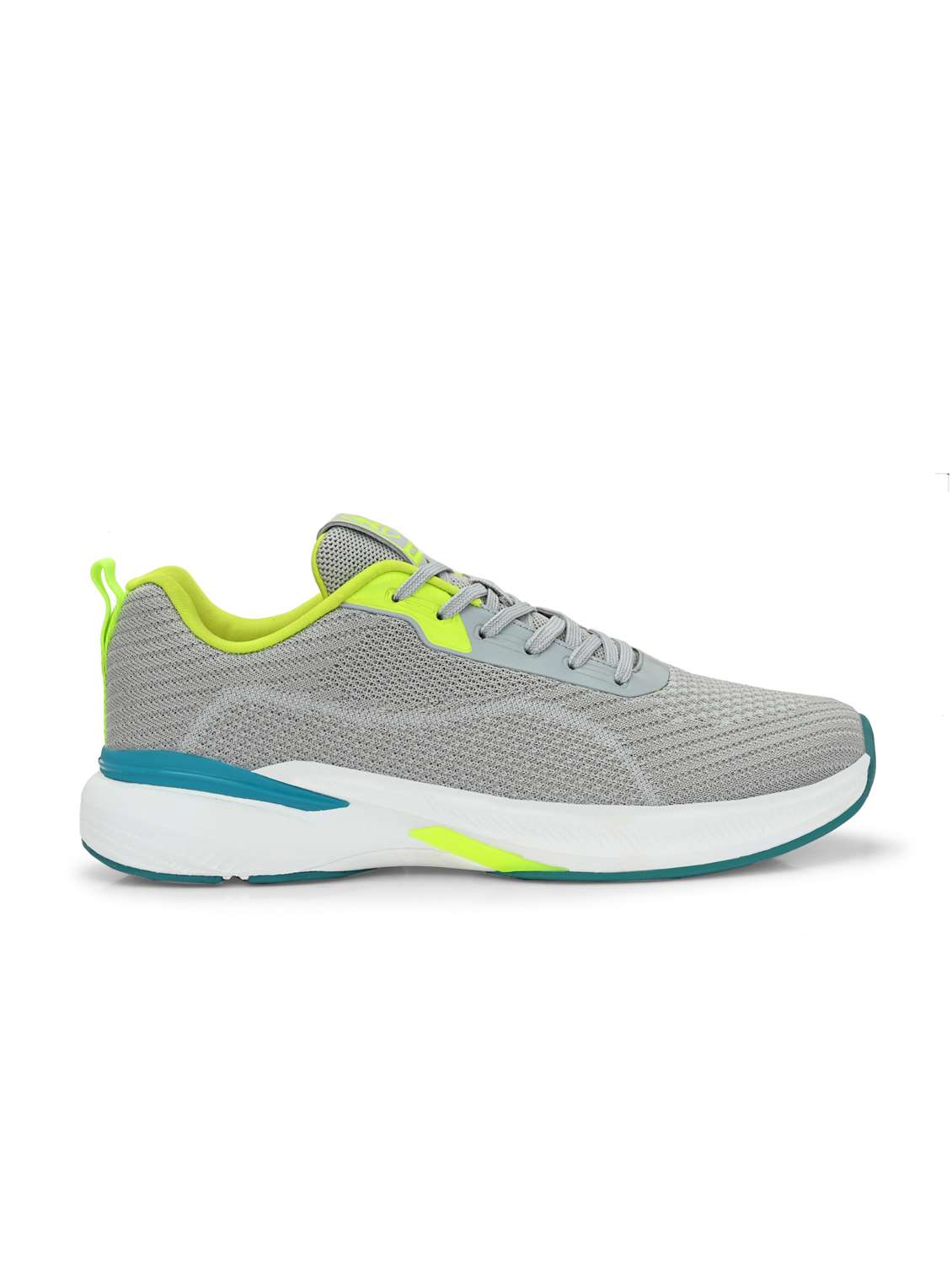 Men Grey Lace Up Sport Shoe