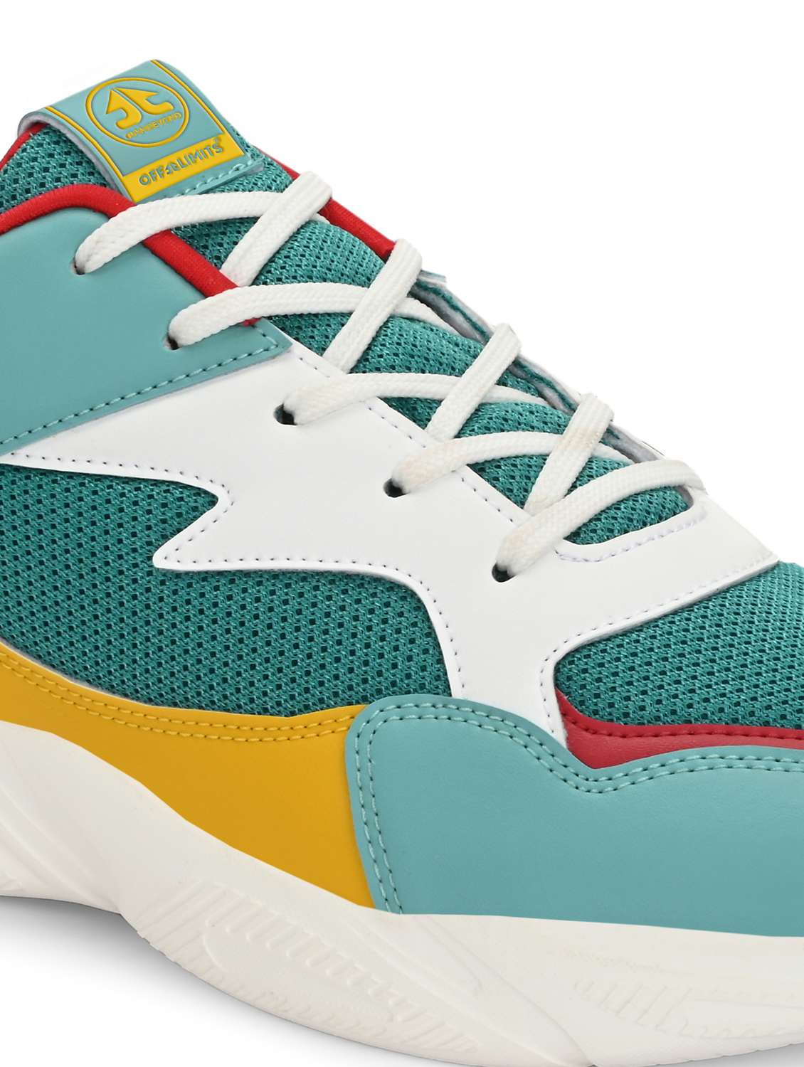 men solid green sport shoe - 22020626 - Standard Image - 5