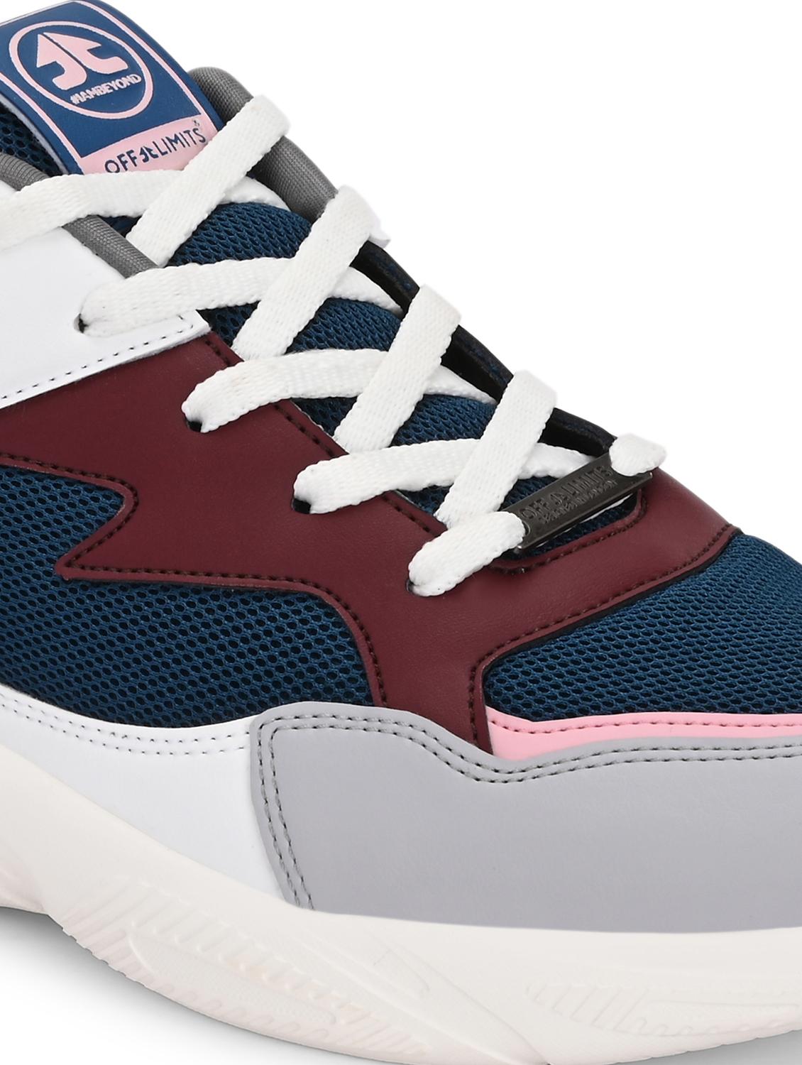 men multi colored lace up sport shoe - 22020627 - Standard Image - 5