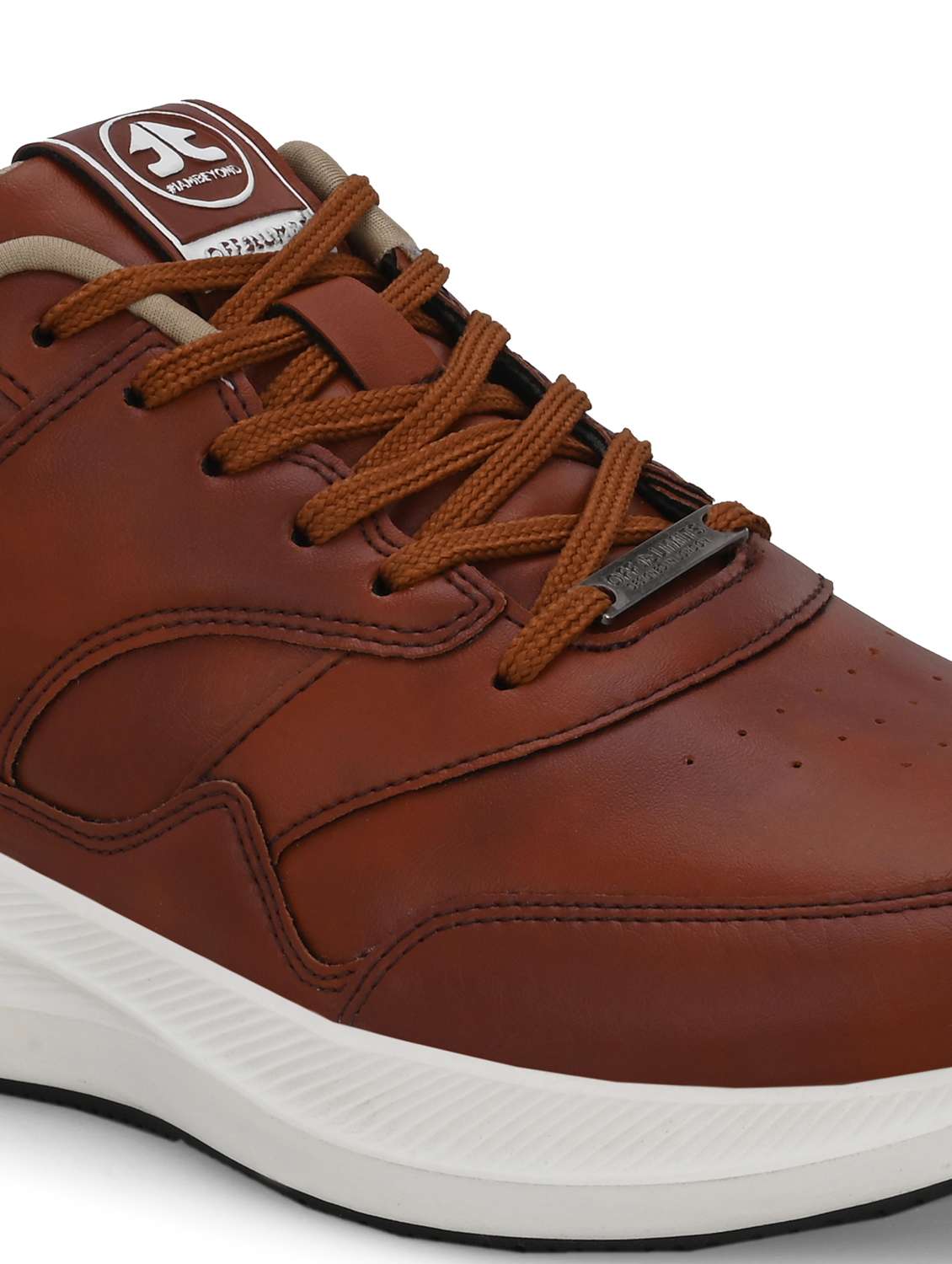 men solid lace up sport shoe - 22020630 -  Standard Image - 5