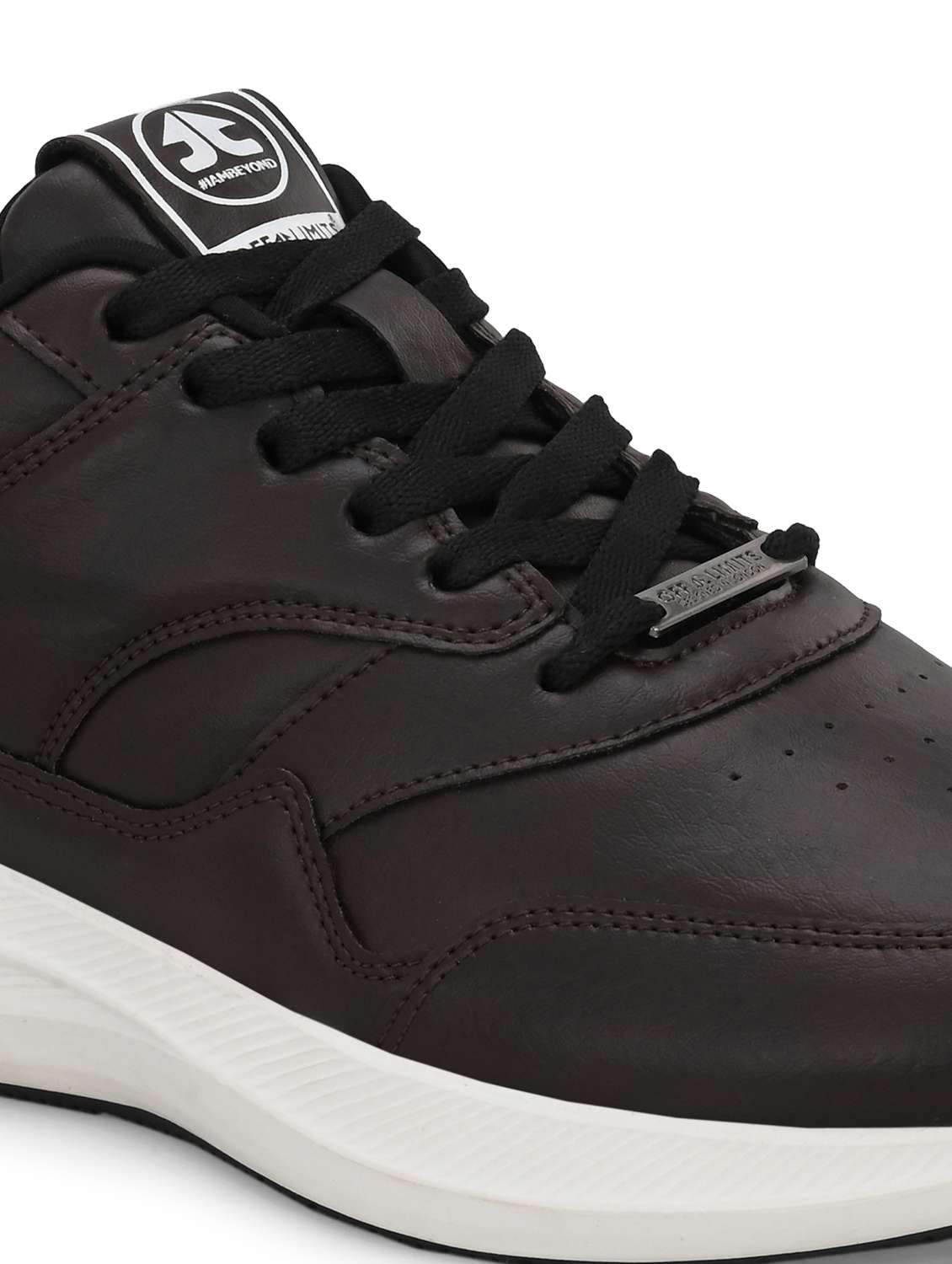 men solid brown sport shoe - 22020631 -  Standard Image - 5