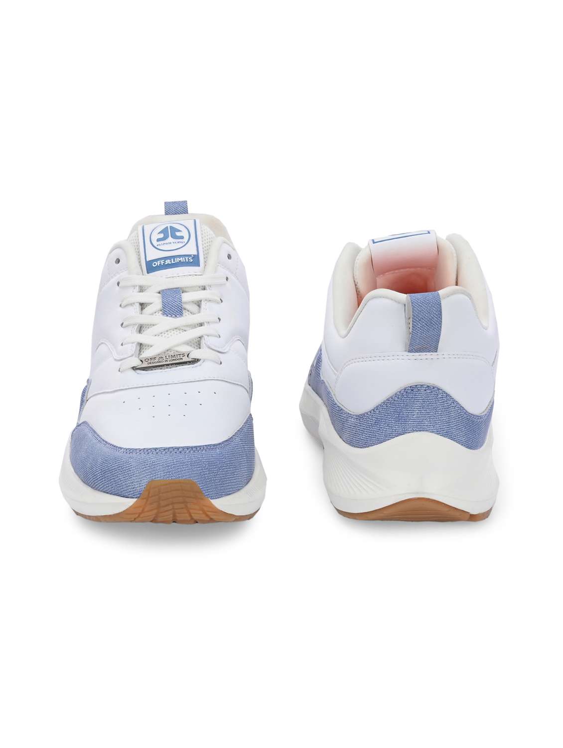 men solid white sport shoe - 22020634 -  Standard Image - 3