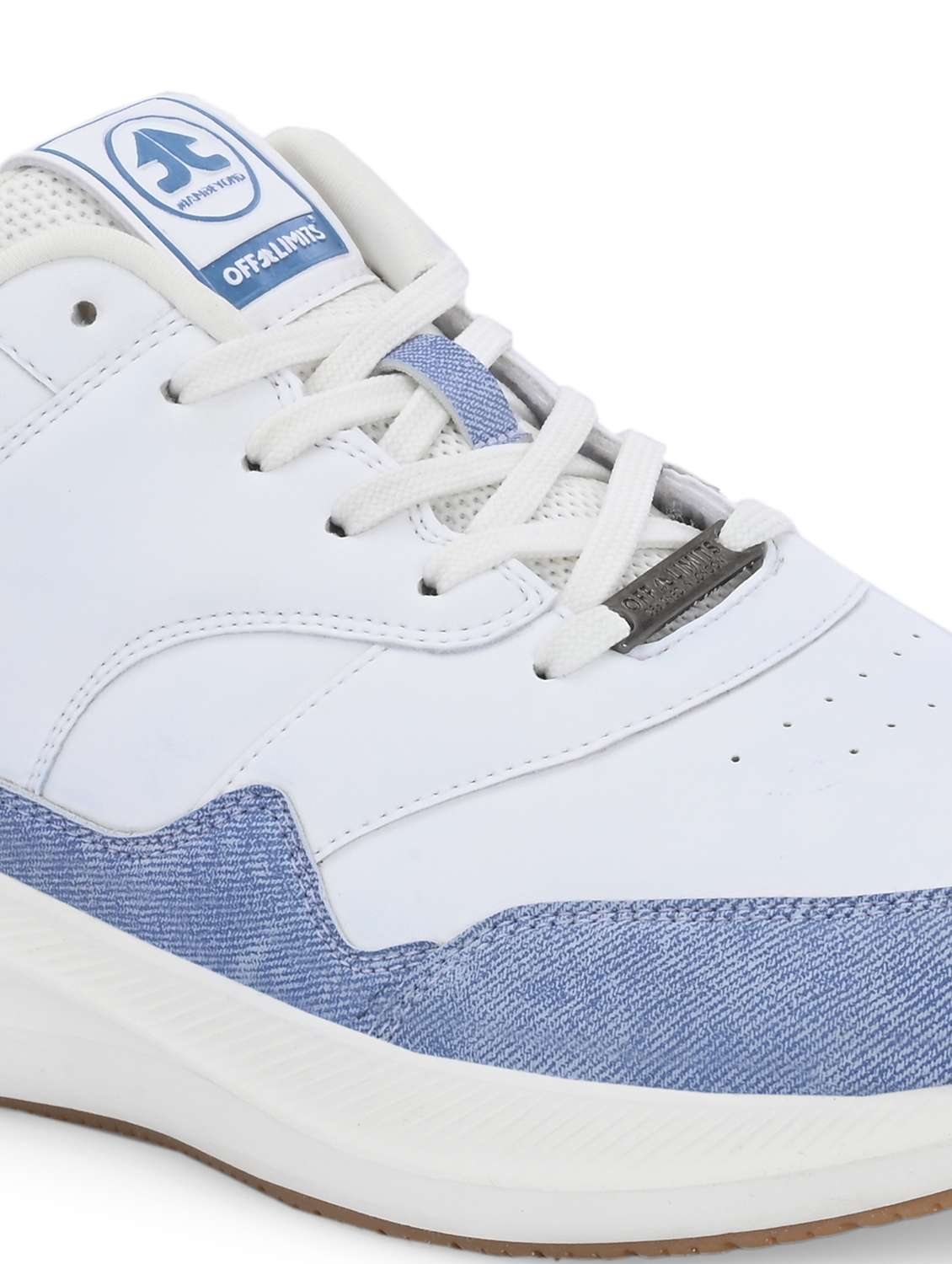 men solid white sport shoe - 22020634 -  Standard Image - 5