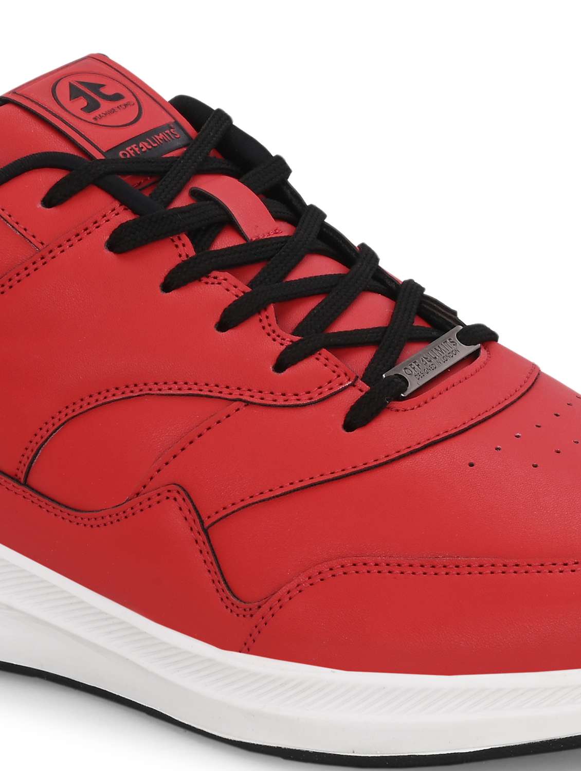 men red solid sport shoe - 22020639 -  Standard Image - 5