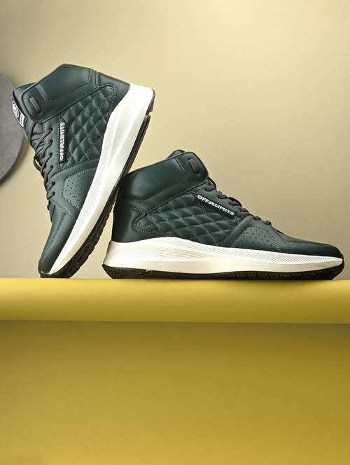 men bottle green sport shoe - 22020642 -  Standard Image - 0