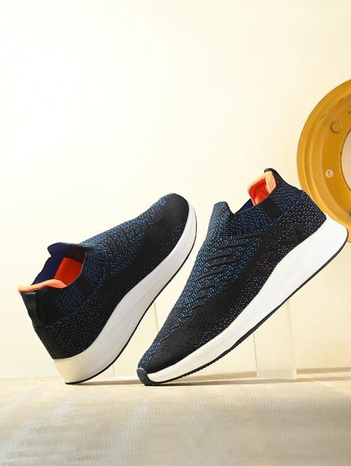 men black slip on sport shoe - 22020645 - Standard Image - 0