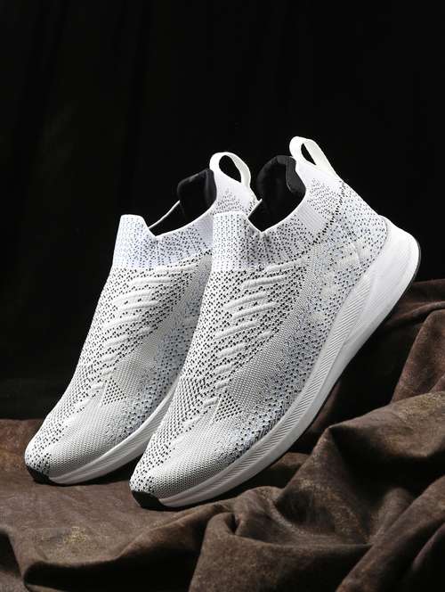 men off white slip on sport shoe - 22020646 -  Standard Image - 0