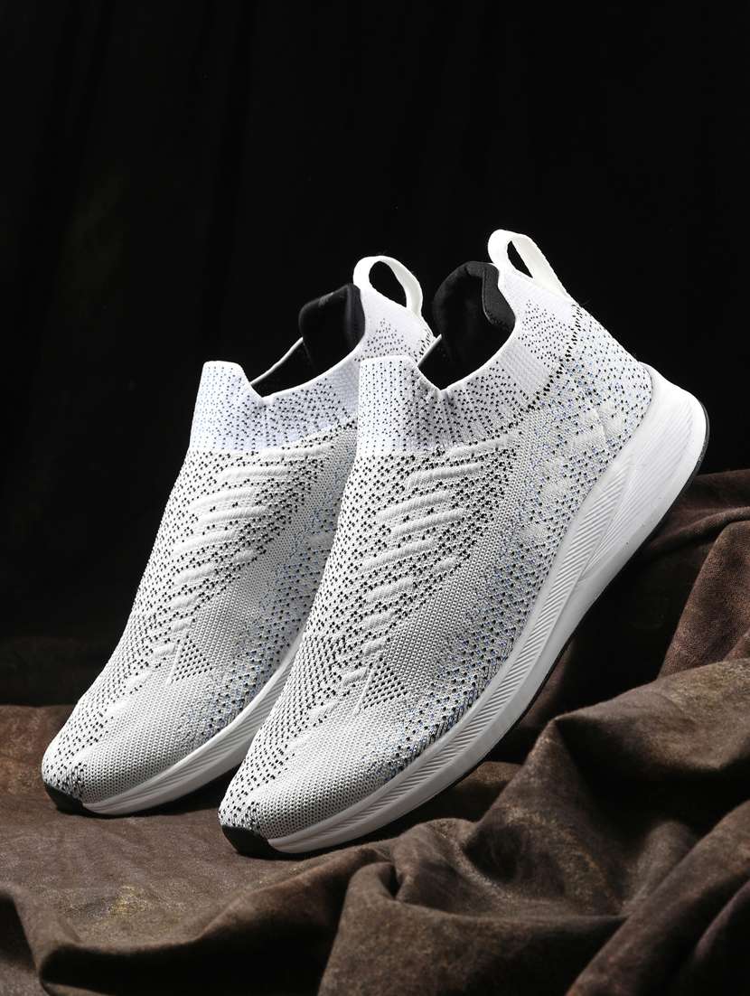 men off white slip on sport shoe