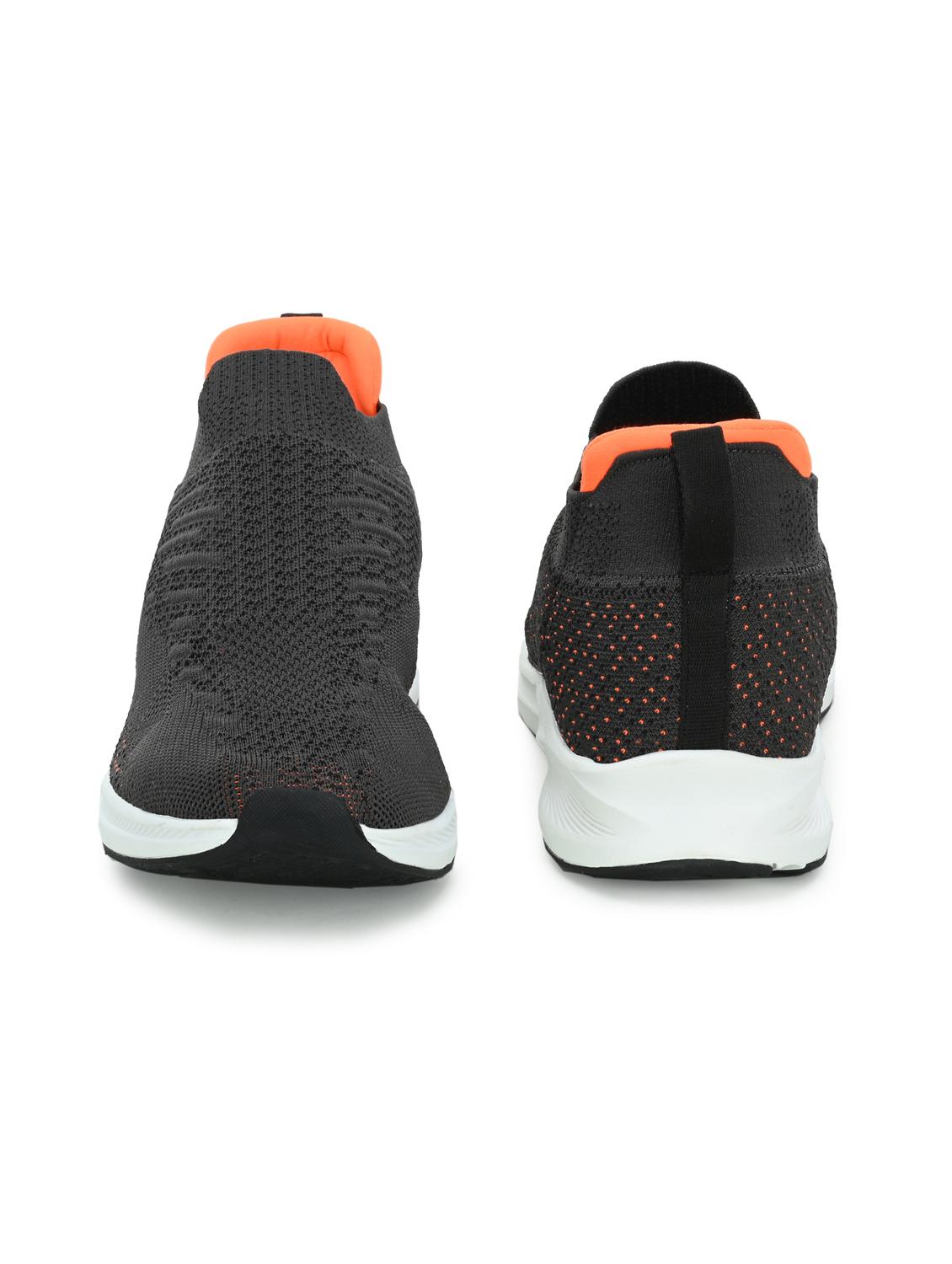 men solid grey slip on sport shoe - 22020647 - Standard Image - 3