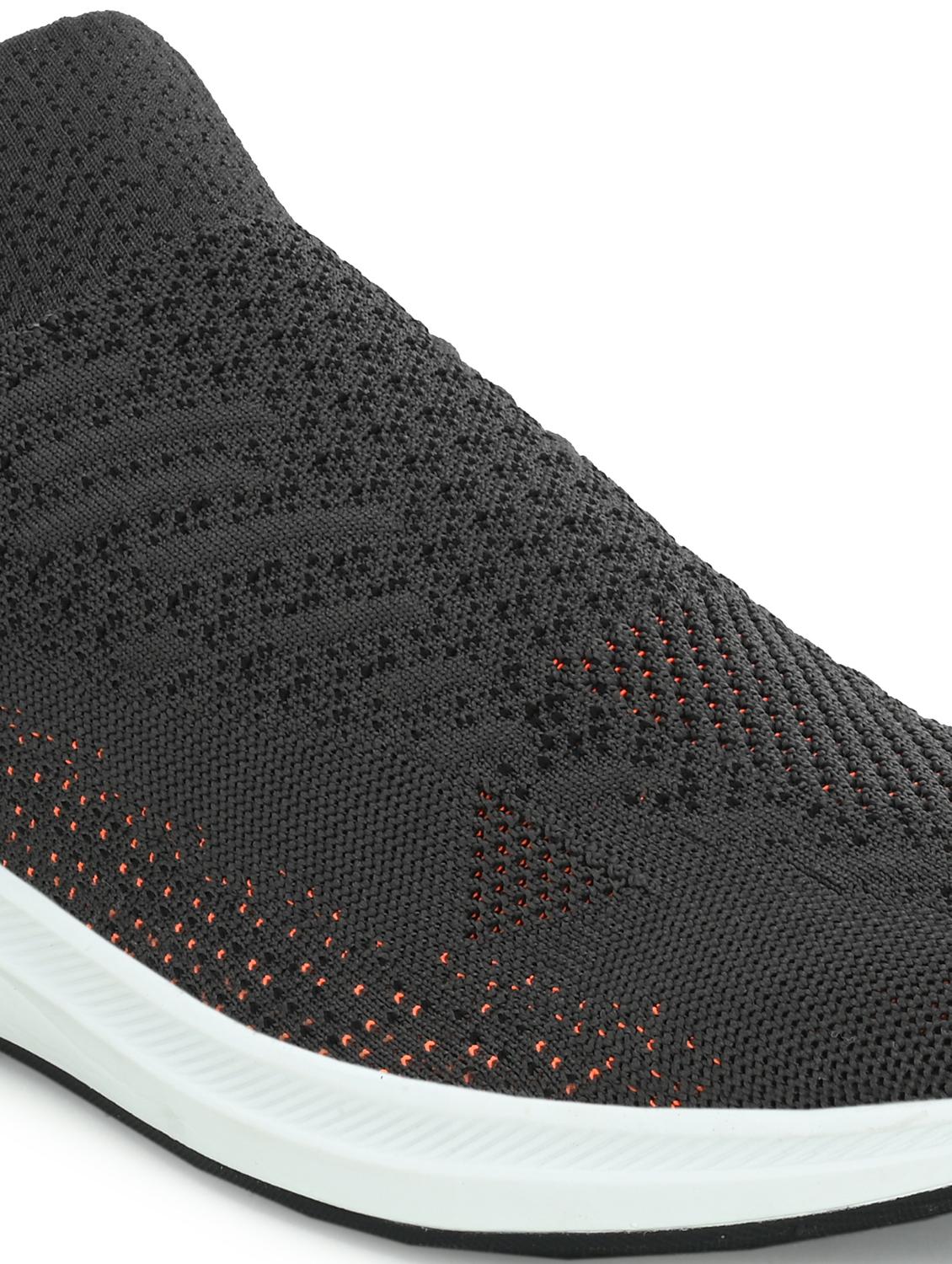 men solid grey slip on sport shoe - 22020647 - Standard Image - 5