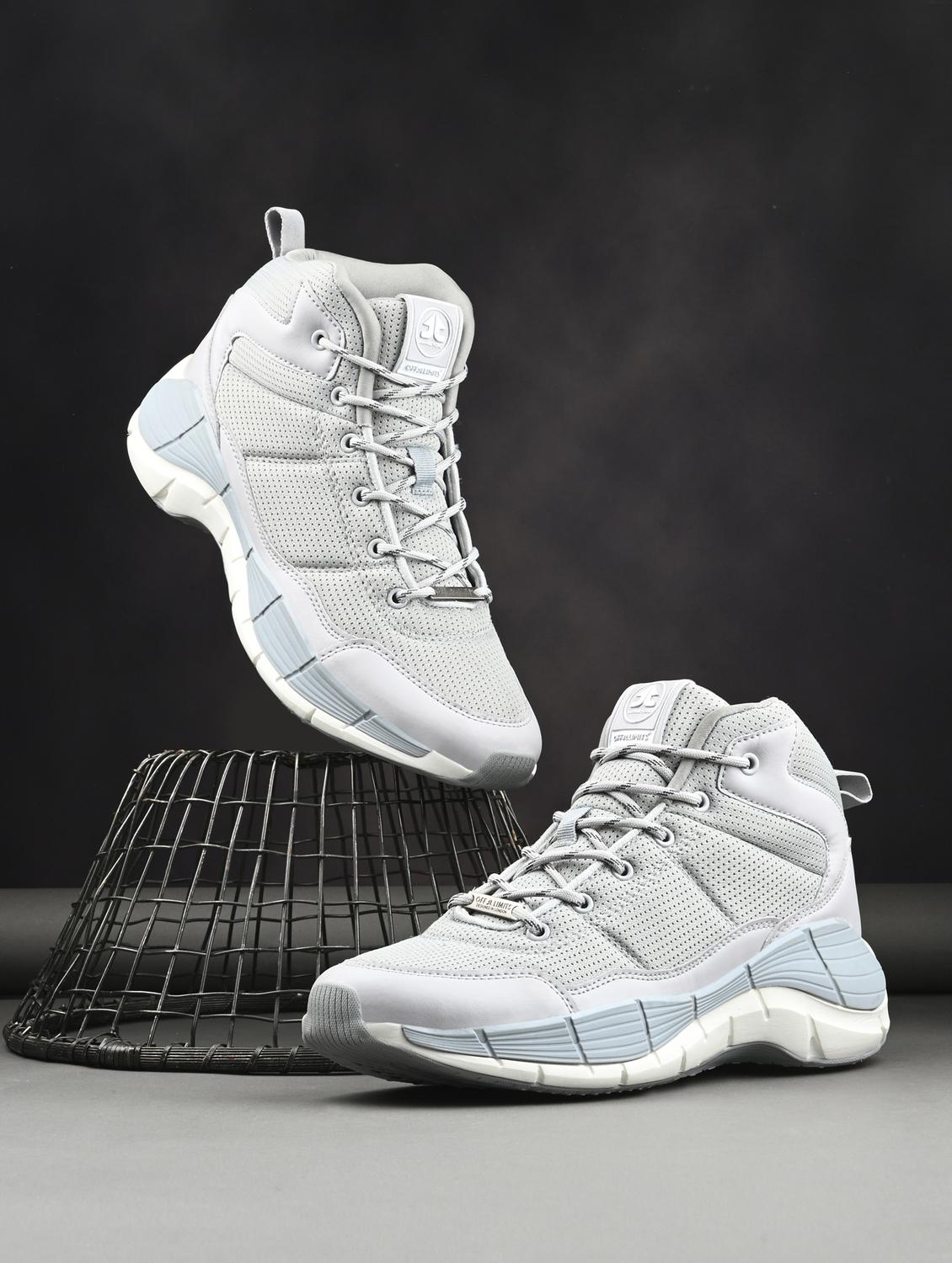 men solid grey sport shoe - 22020650 - Zoom Image - 0