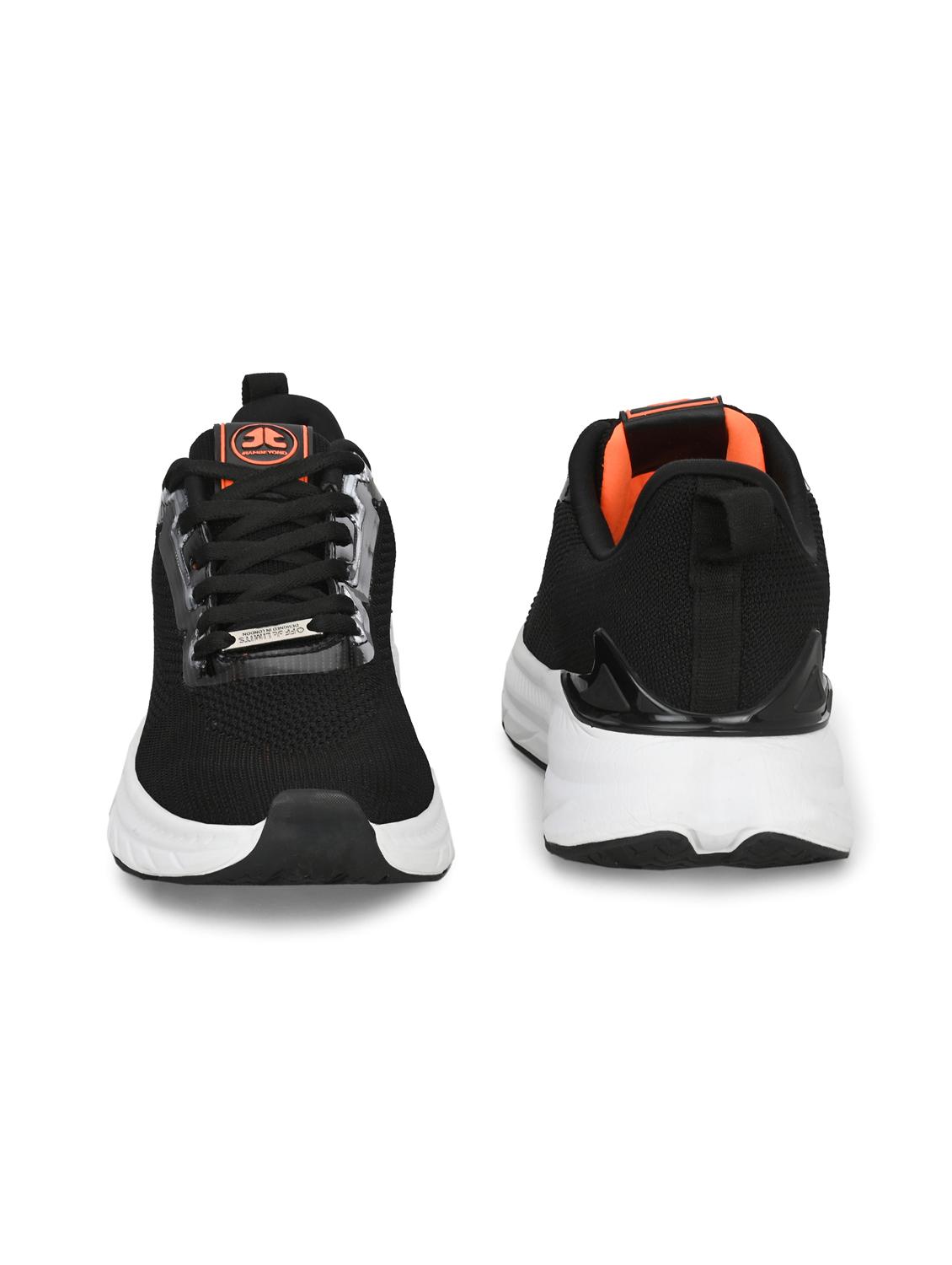 men solid black sport shoe - 22020656 - Standard Image - 3