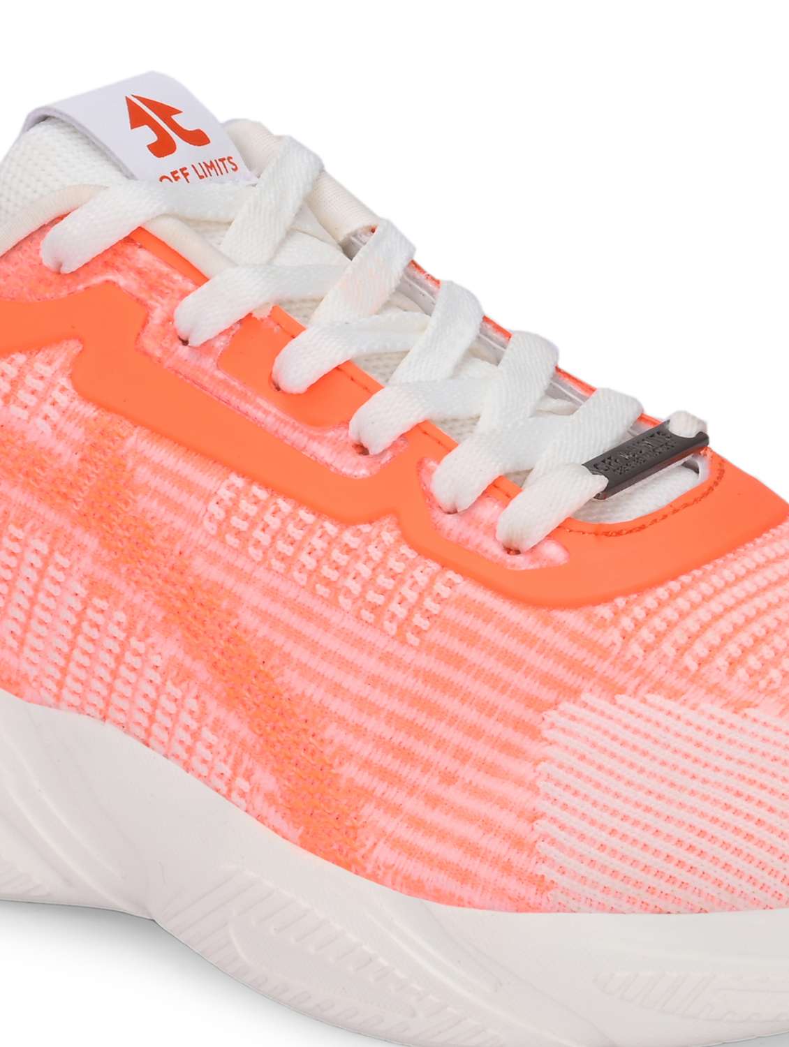 men solid peach lace up sport shoe - 22020662 -  Standard Image - 5