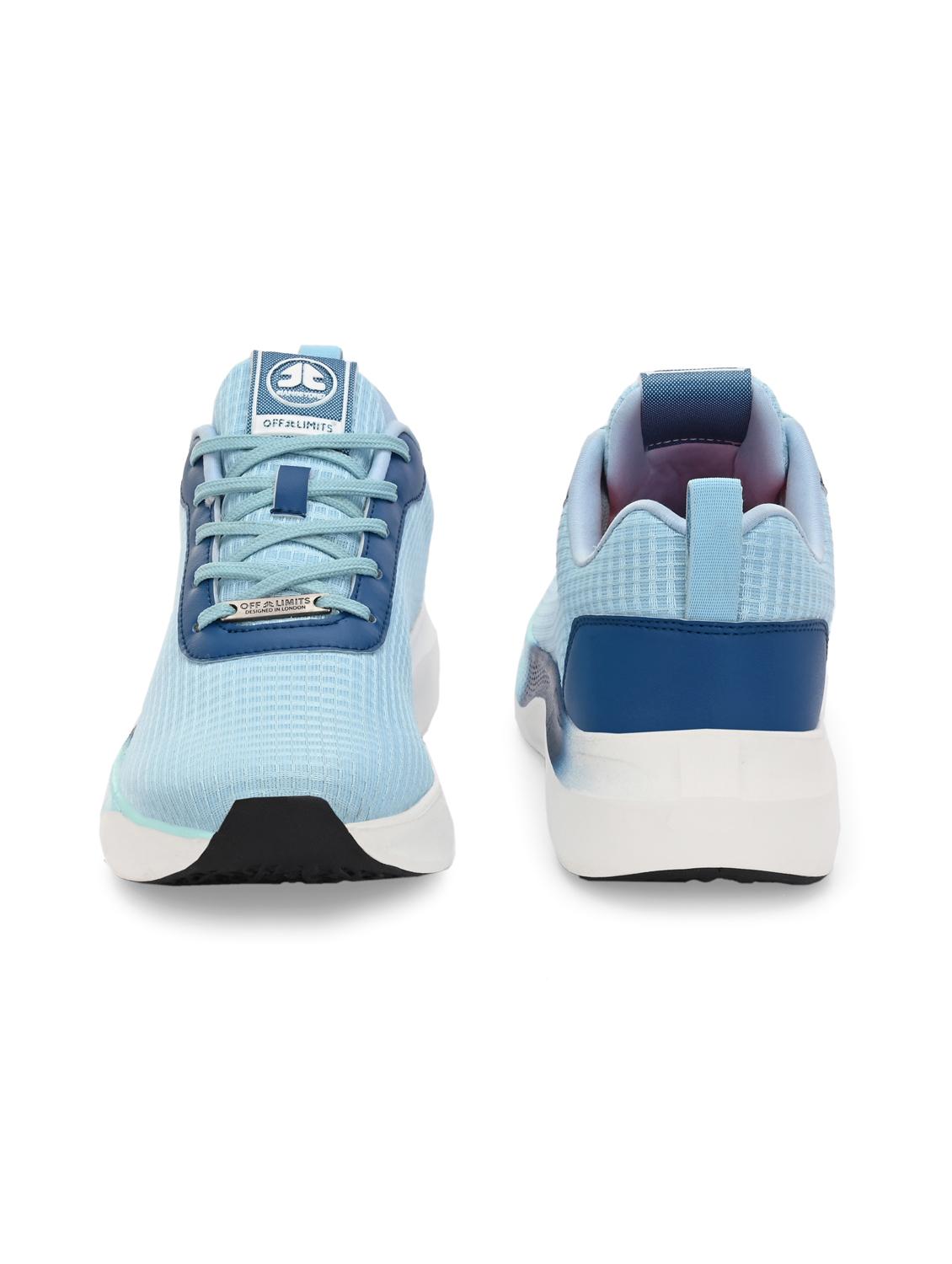 men solid blue sport shoe - 22020672 - Standard Image - 3