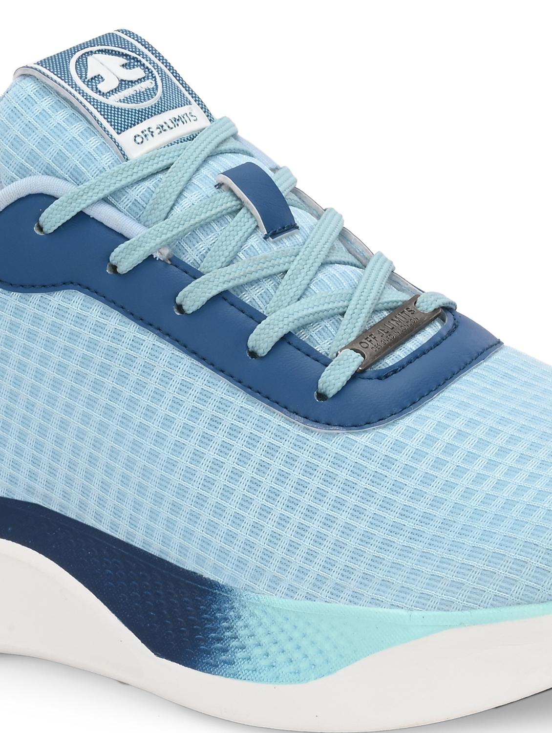 men solid blue sport shoe - 22020672 - Standard Image - 5