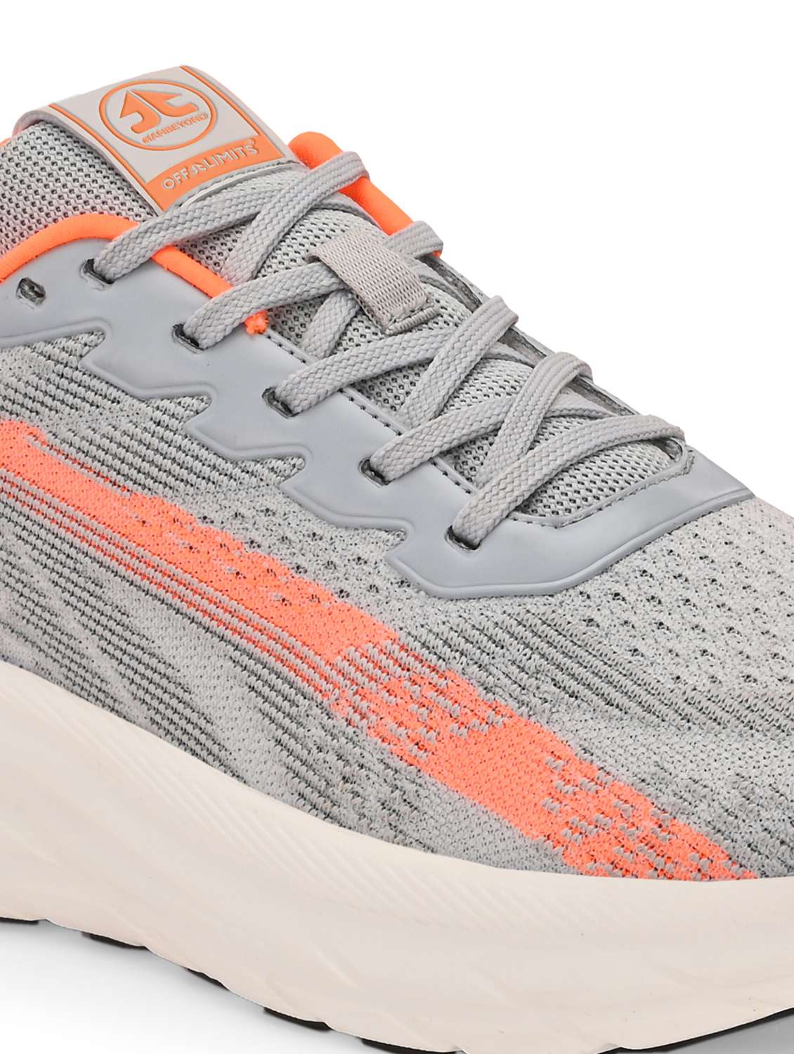 men solid grey sport shoe - 22020678 -  Standard Image - 5