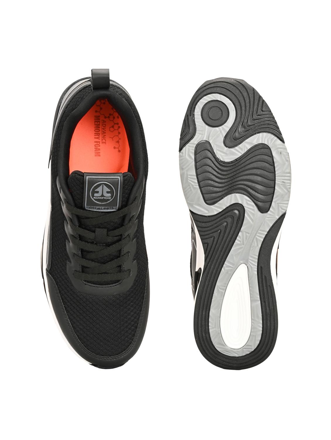 men black lace up sport shoe - 22020688 - Standard Image - 3