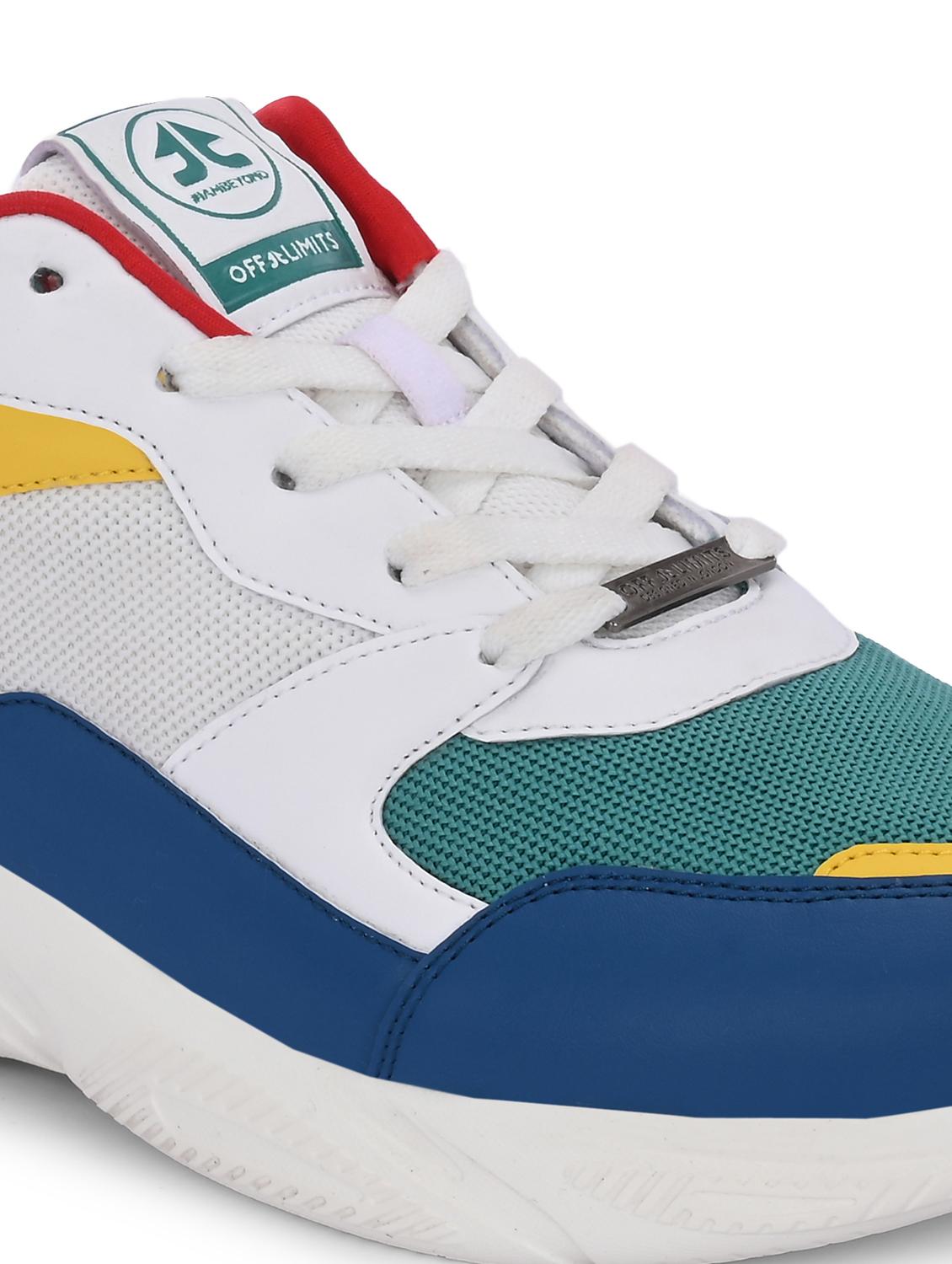 men color block lace up sneaker - 22020709 - Standard Image - 5