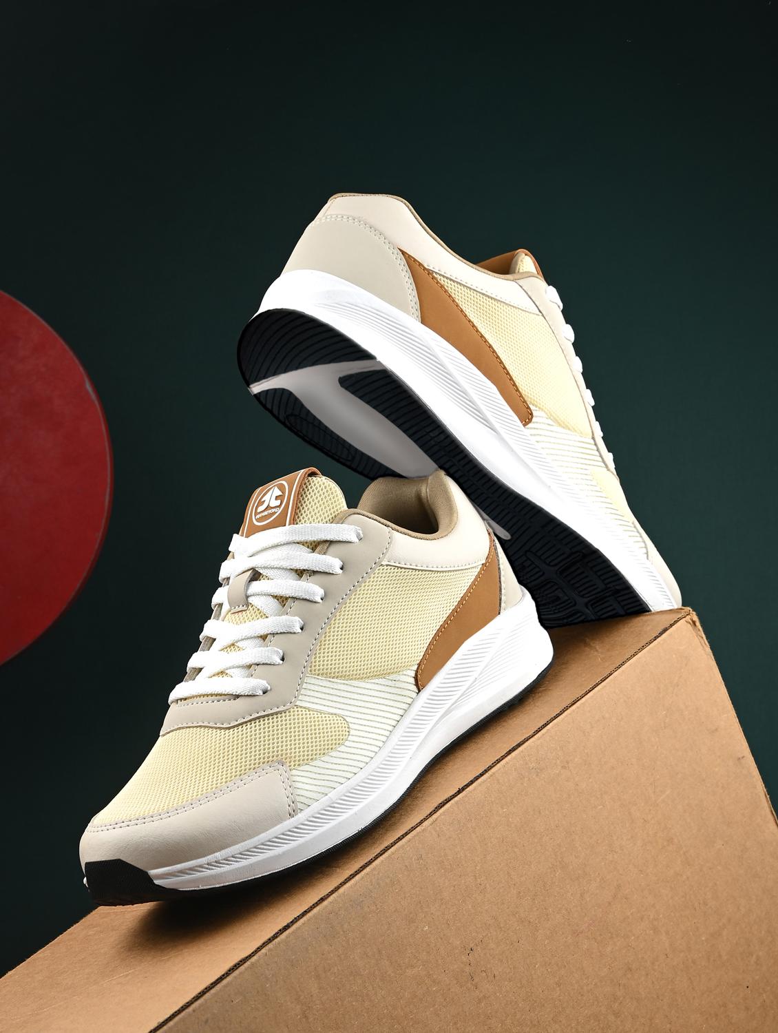 men color block lace up sneaker