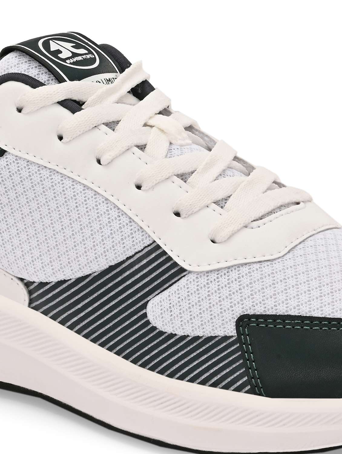 men white lace up sport shoe - 22020728 -  Standard Image - 5