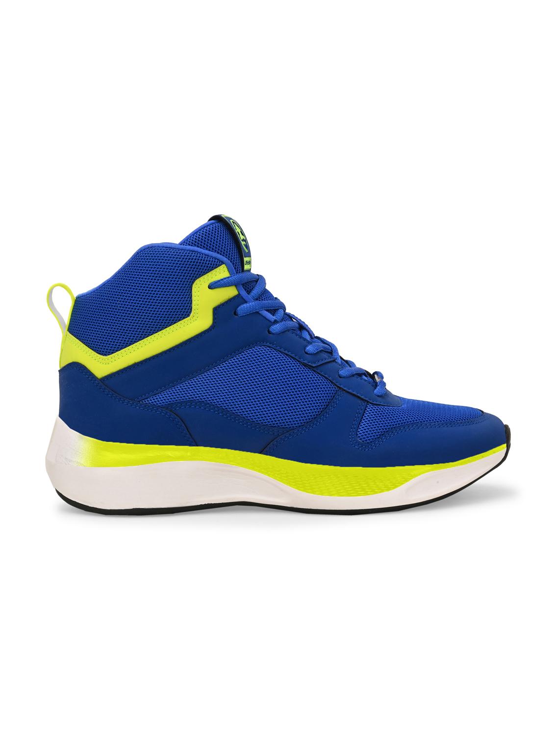 men blue lace up sport shoe - 22020734 - Standard Image - 3