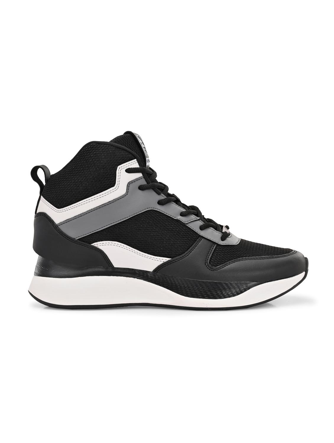 men black lace up sport shoe - 22020735 - Standard Image - 3