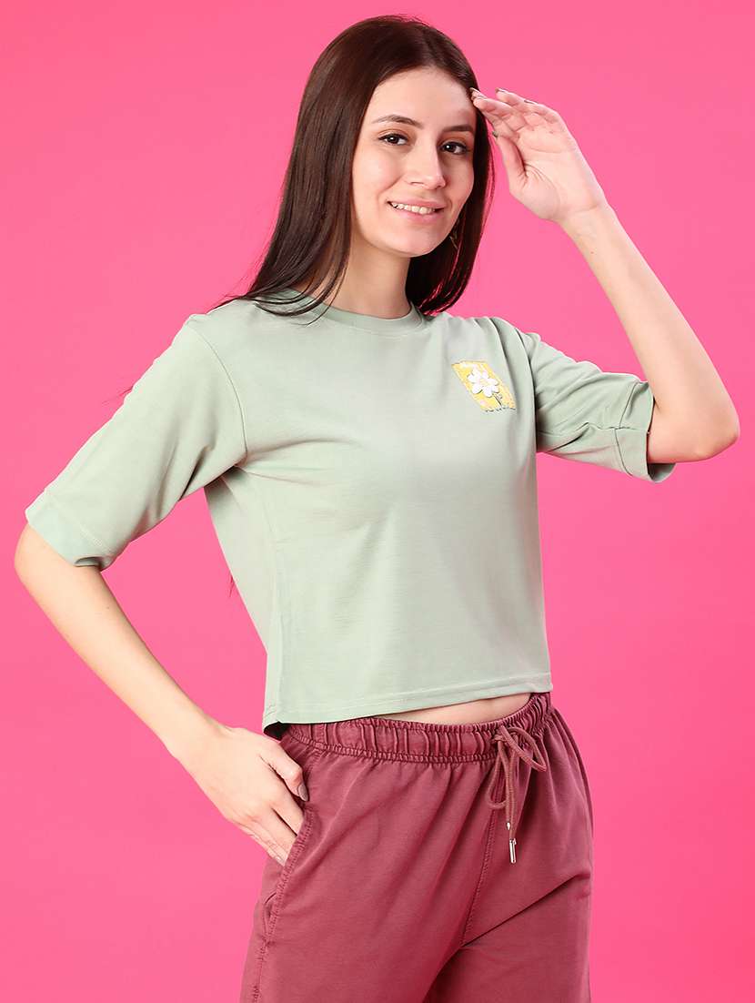 women printed short sleeve t-shirt - 22022625 -  Standard Image - 3