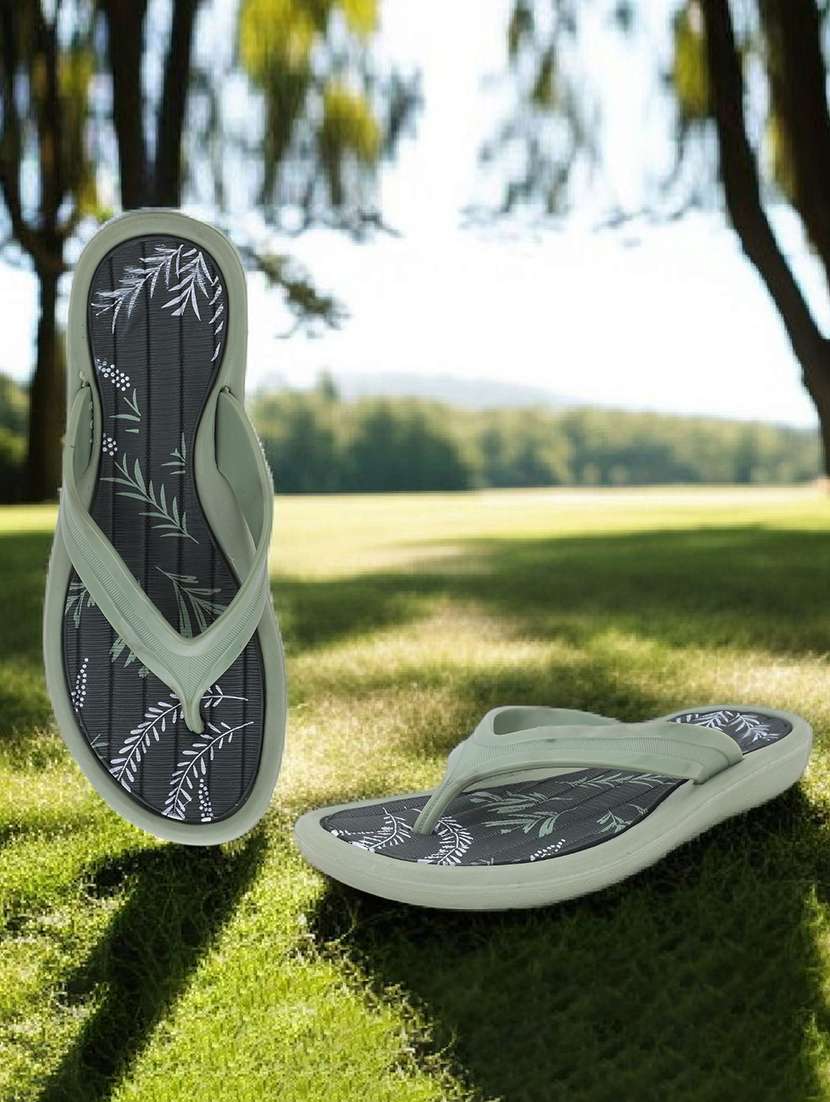 women printed slip on flip flop - 22023431 -  Zoom Image - 0