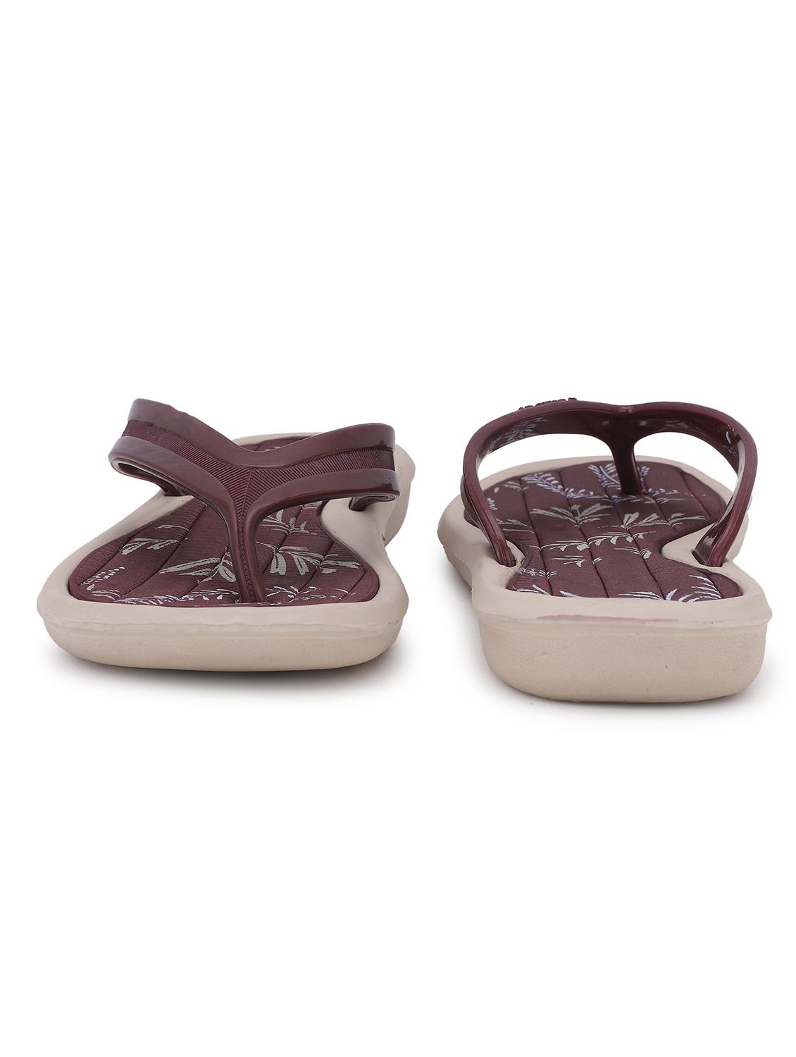 women printed slip on flip flop - 22023432 - Standard Image - 3