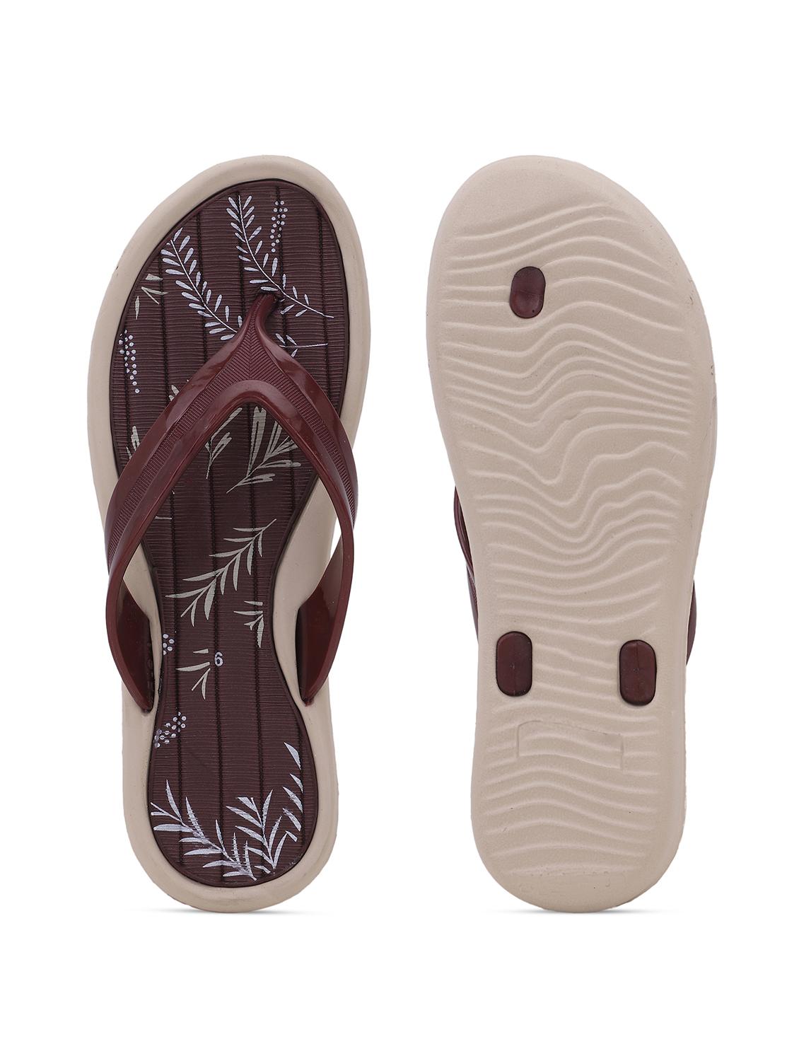 women printed slip on flip flop - 22023432 - Standard Image - 5