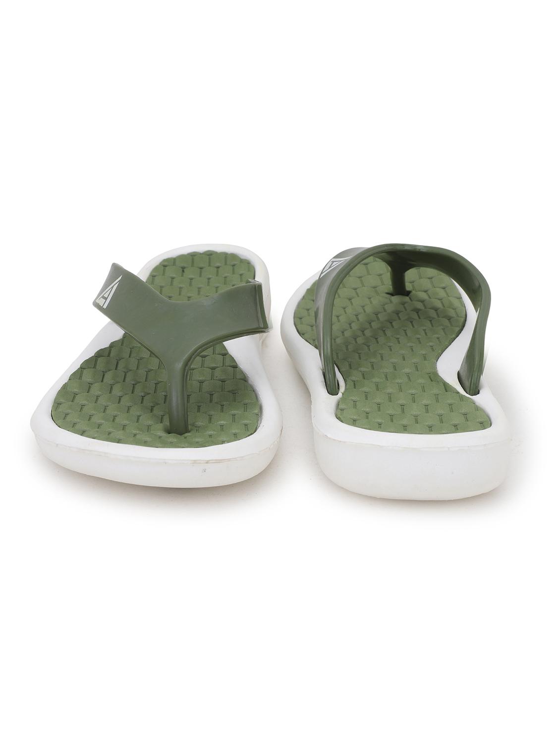 women solid green slip on flip flop - 22023433 - Standard Image - 3