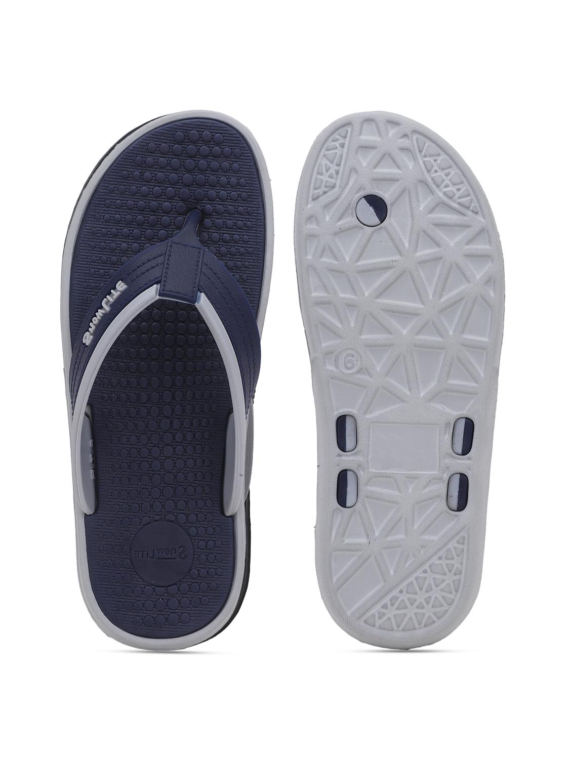 men blue slip on flip flop - 22023445 - Standard Image - 5