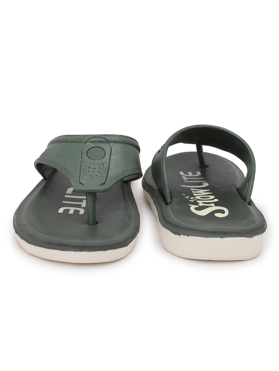 men green slip on flip flop - 22023450 - Standard Image - 3