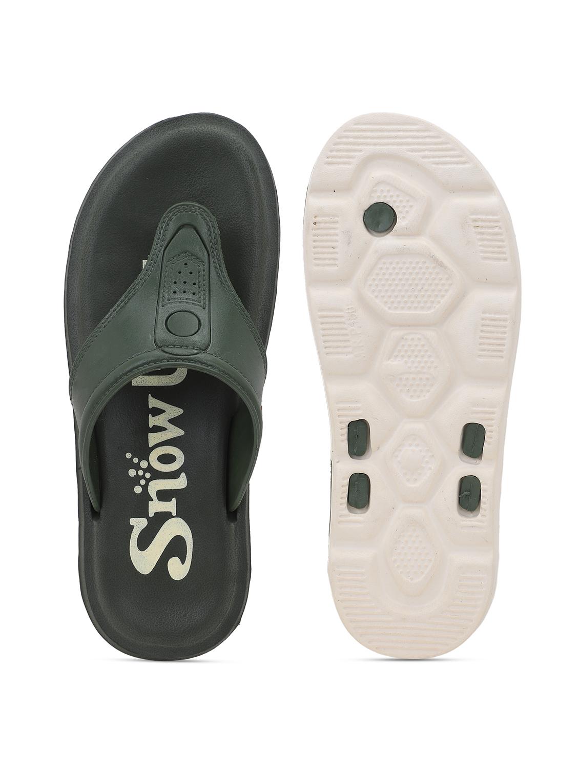 men green slip on flip flop - 22023450 - Standard Image - 5