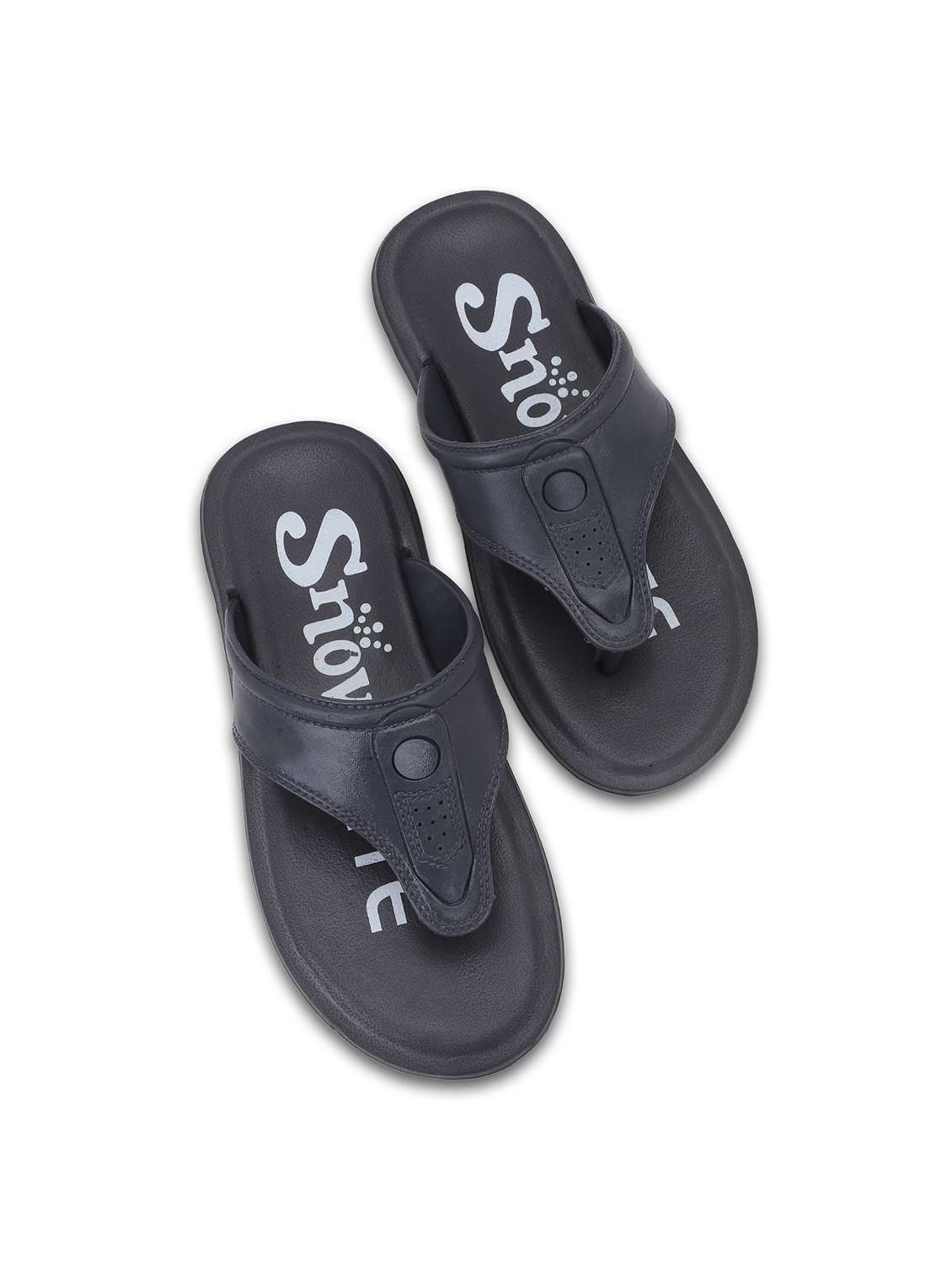 men grey slip on flip flop - 22023451 -  Standard Image - 3