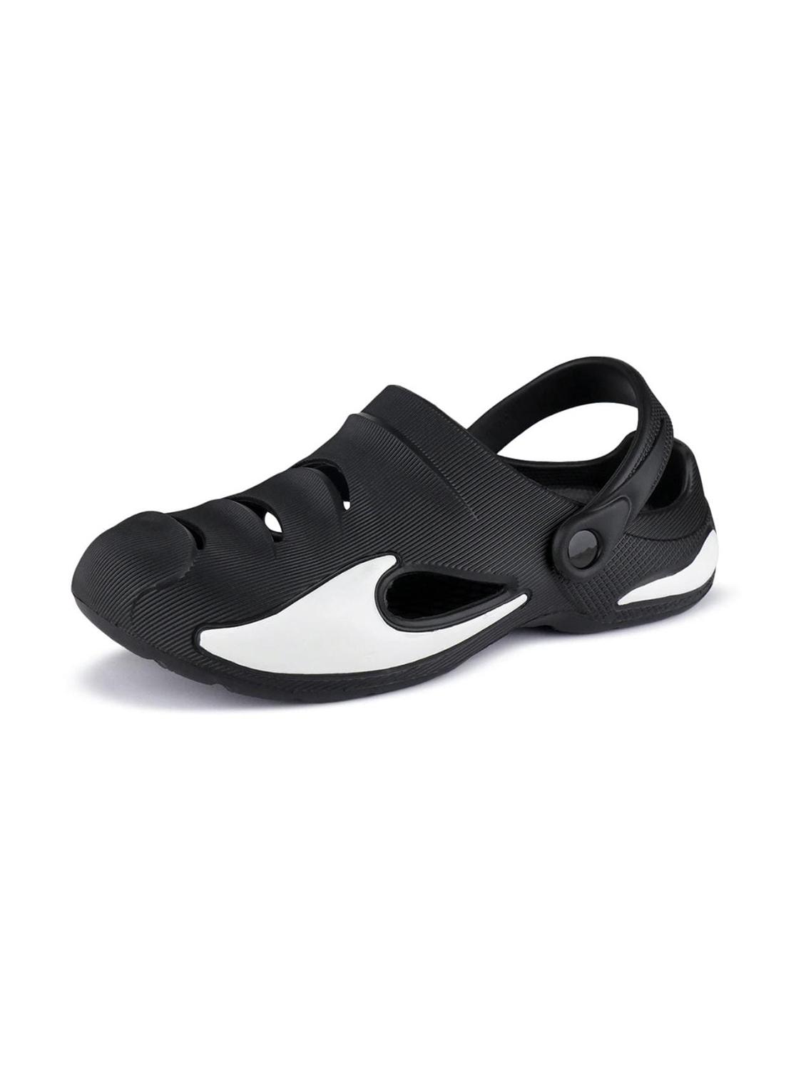 black rubber clogs - 22023982 - Standard Image - 3