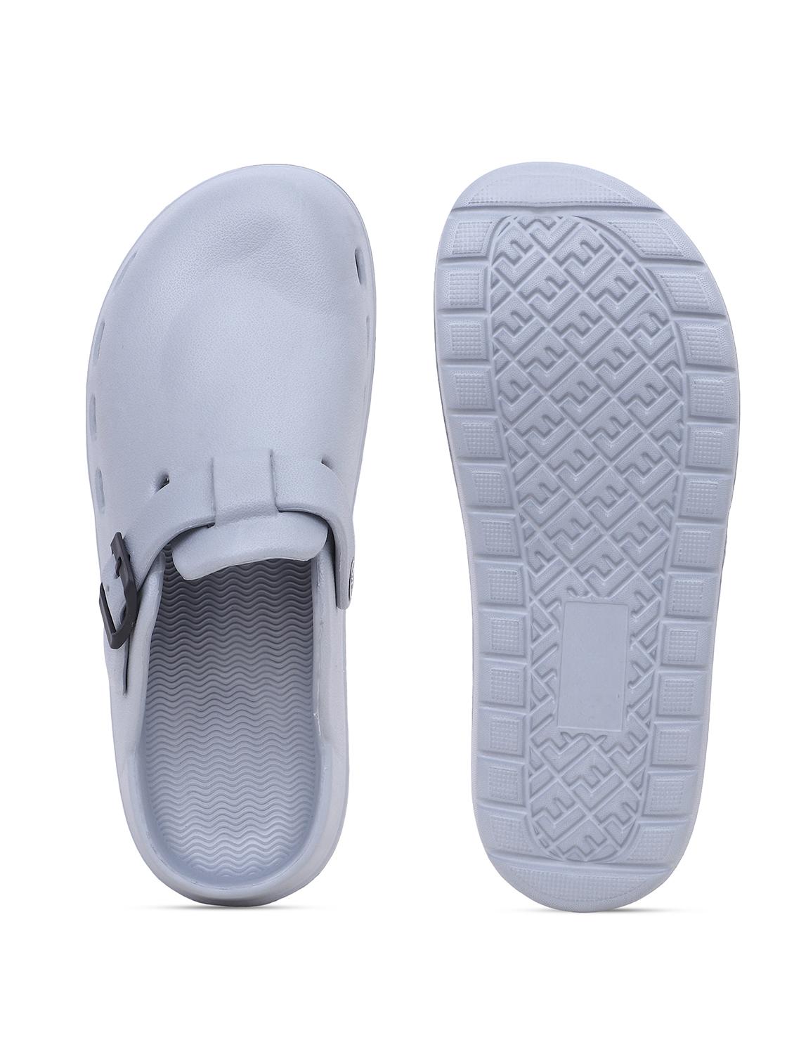 grey slip-on clogs for men - 22023992 - Standard Image - 5