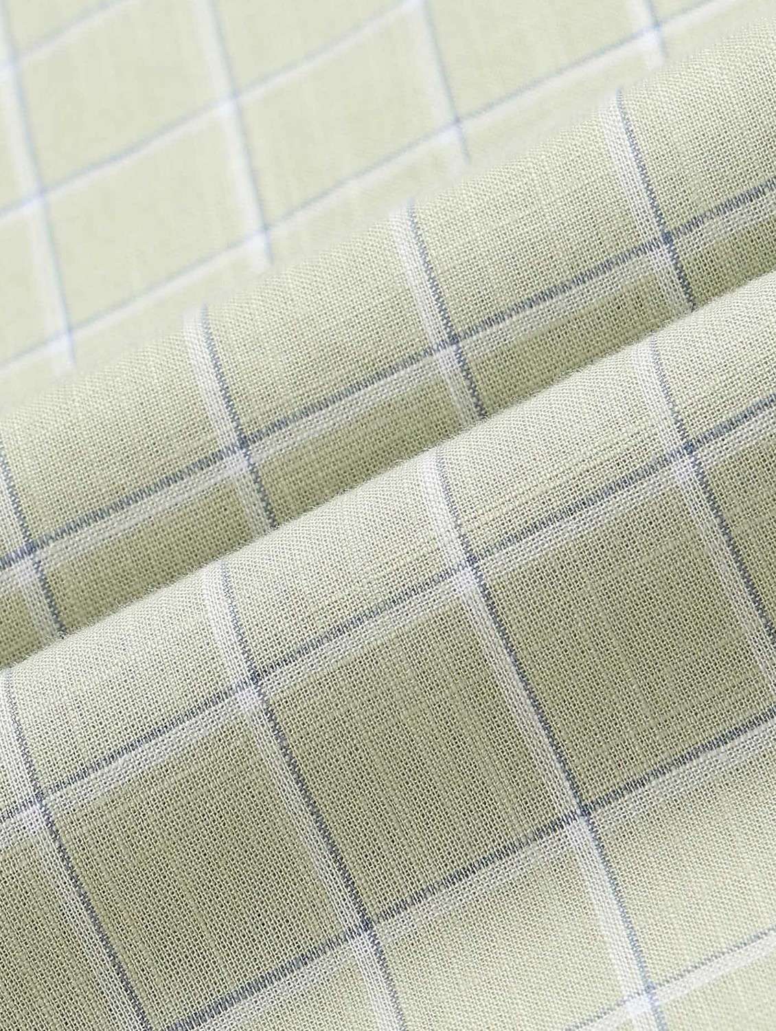 men checkered long sleeve slim fit casual shirt - 22024840 -  Standard Image - 5