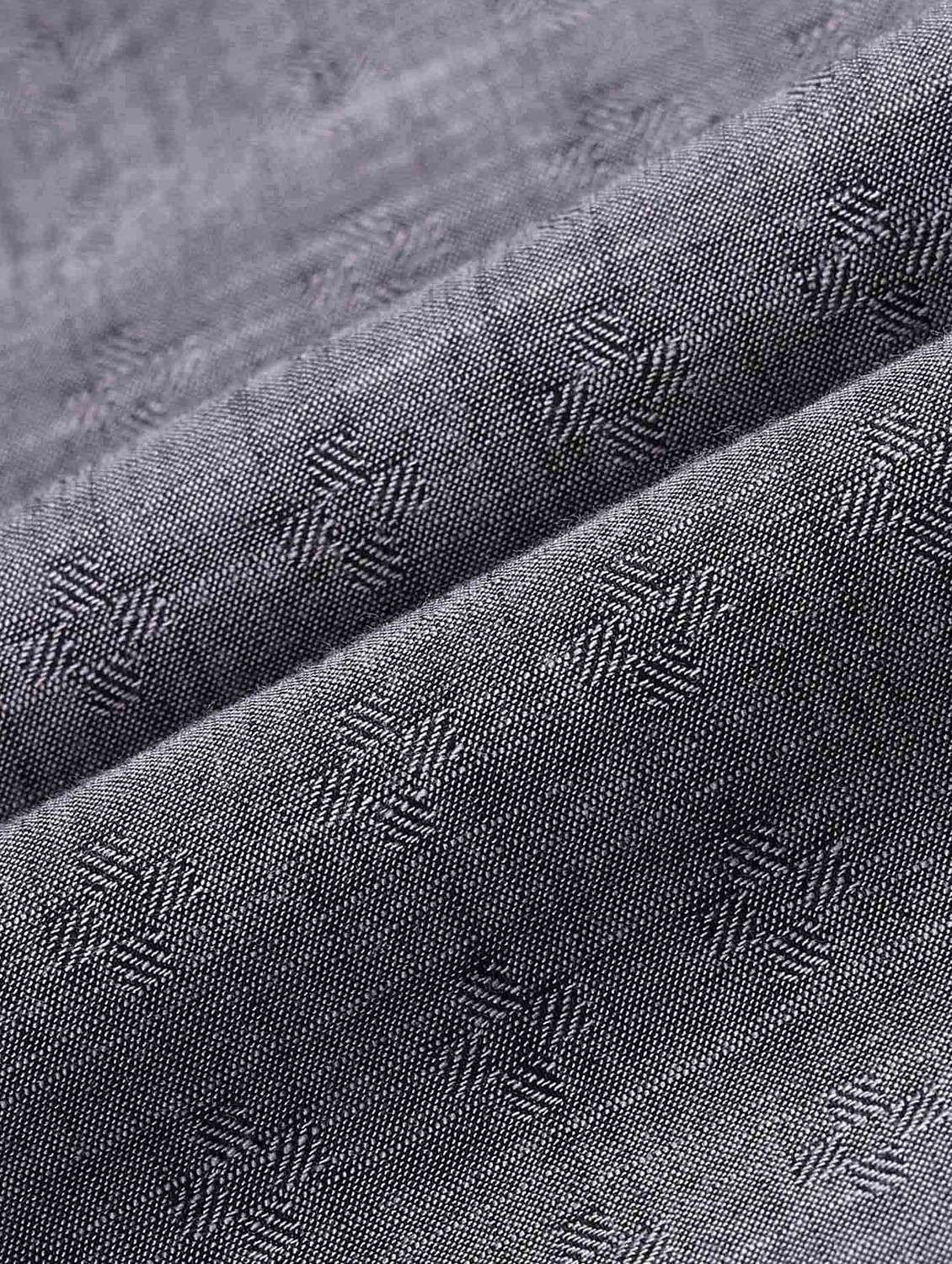 men self designed collared long sleeve casual shirt - 22024841 -  Standard Image - 5